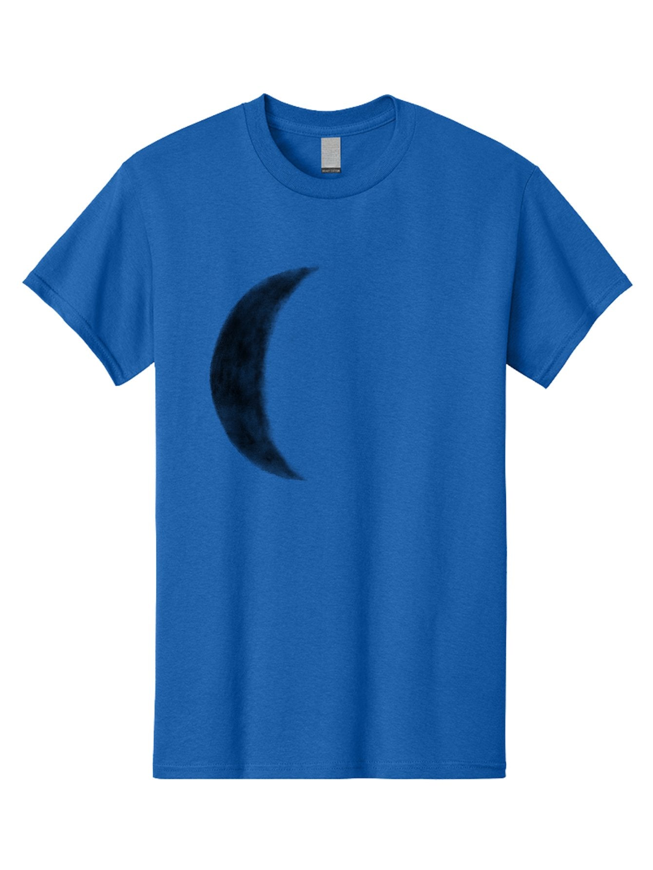 Crescent-Moon Men'S Graphic Tee, 100% Cotton, Comfortable Casual Summer Wear, Machine Washable, Crescent Moon, Lunar Phase, Moon Shape, Dark Moon, Night Sky, Celestial Body, Astronomy, Moonlight Aac298 6
