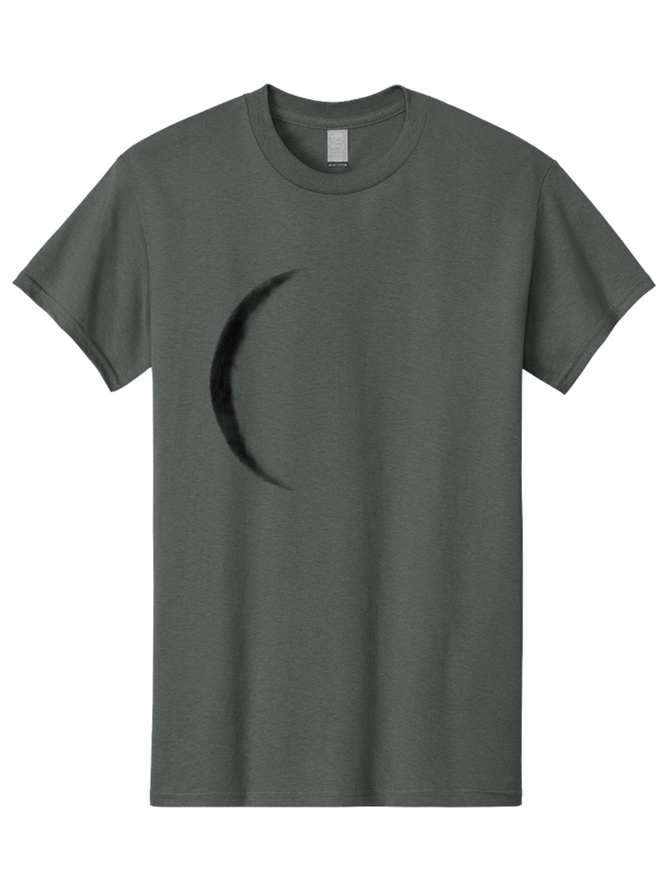 Crescent-Shape Men'S Graphic Tee, 100% Cotton, Comfortable Casual Summer Wear, Machine Washable, Lunar Eclipse, Crescent Moon, Night Sky, Astronomy, Celestial Body, Moon Phase, Space Aac299 3