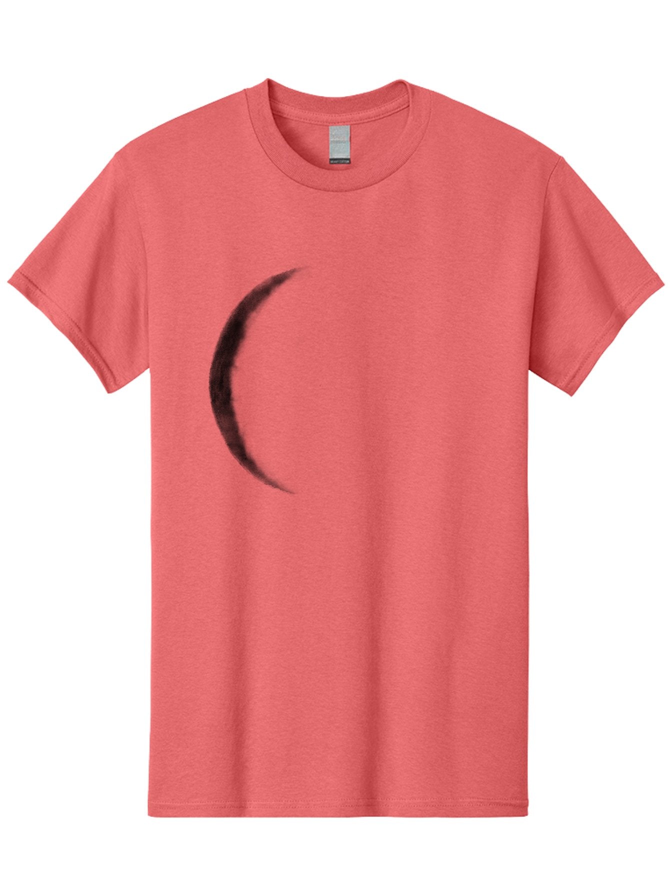 Crescent-Shape Men'S Graphic Tee, 100% Cotton, Comfortable Casual Summer Wear, Machine Washable, Lunar Eclipse, Crescent Moon, Night Sky, Astronomy, Celestial Body, Moon Phase, Space Aac299 7