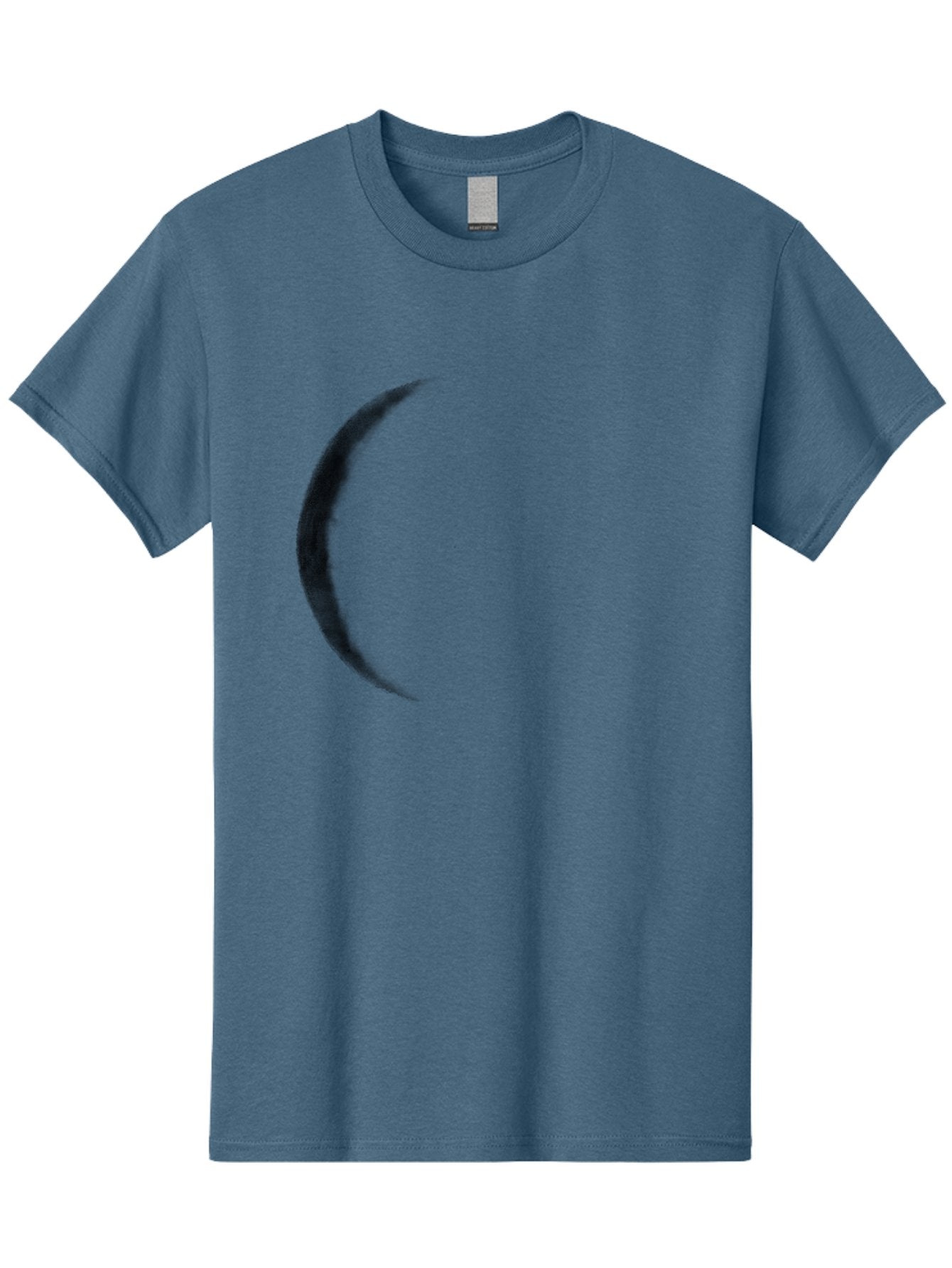 Crescent-Shape Men'S Graphic Tee, 100% Cotton, Comfortable Casual Summer Wear, Machine Washable, Lunar Eclipse, Crescent Moon, Night Sky, Astronomy, Celestial Body, Moon Phase, Space Aac299 6