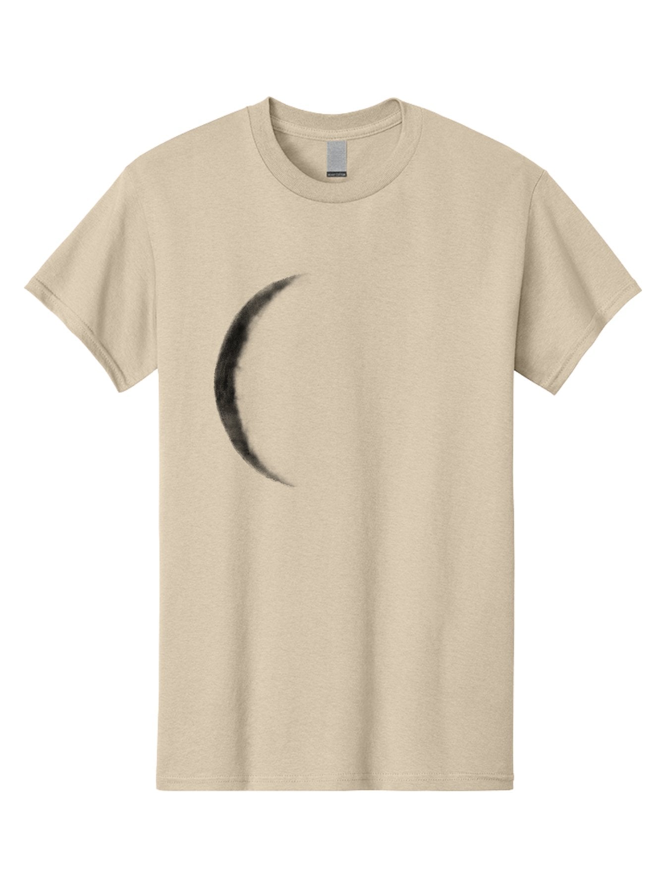 Crescent-Shape Men'S Graphic Tee, 100% Cotton, Comfortable Casual Summer Wear, Machine Washable, Lunar Eclipse, Crescent Moon, Night Sky, Astronomy, Celestial Body, Moon Phase, Space Aac299 15