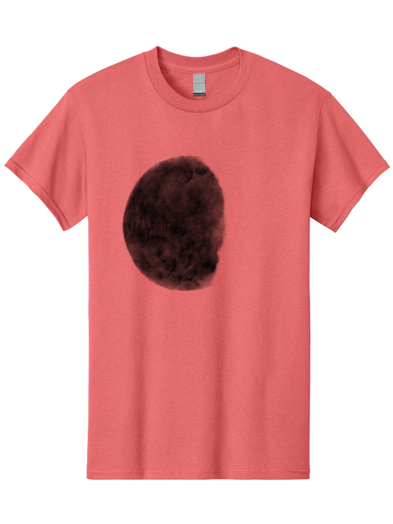 Dark-Orb Men'S Graphic Tee, 100% Cotton, Comfortable Casual Summer Wear, Machine Washable, Dark Green Sphere, Textured Surface, Mysterious Object, Abstract Design, Unique Visual Effect, 3D Rendering, Spherical Shape, Digital Art, Aac302 13
