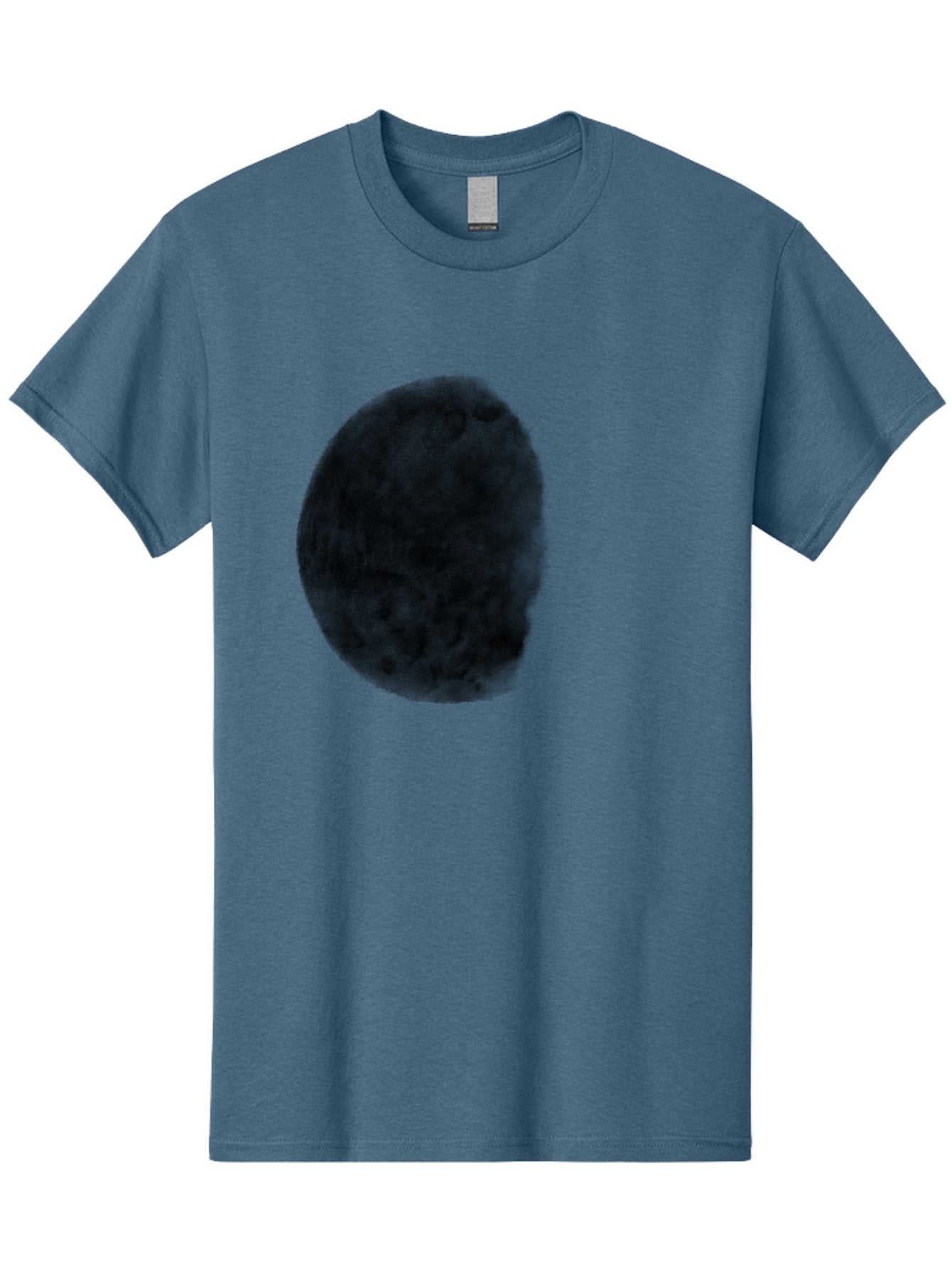 Dark-Orb Men'S Graphic Tee, 100% Cotton, Comfortable Casual Summer Wear, Machine Washable, Dark Green Sphere, Textured Surface, Mysterious Object, Abstract Design, Unique Visual Effect, 3D Rendering, Spherical Shape, Digital Art, Aac302 6