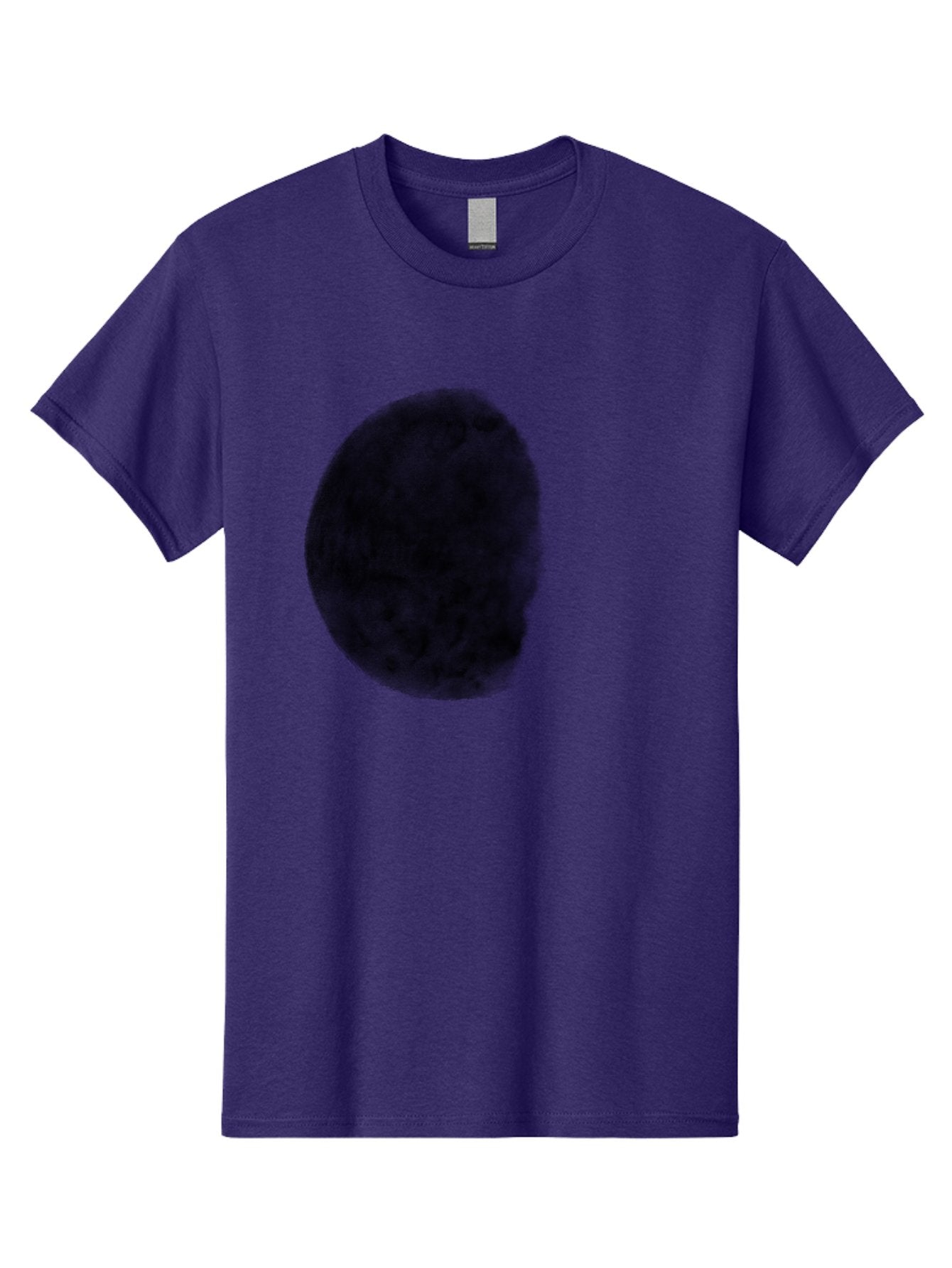 Dark-Orb Men'S Graphic Tee, 100% Cotton, Comfortable Casual Summer Wear, Machine Washable, Dark Green Sphere, Textured Surface, Mysterious Object, Abstract Design, Unique Visual Effect, 3D Rendering, Spherical Shape, Digital Art, Aac302