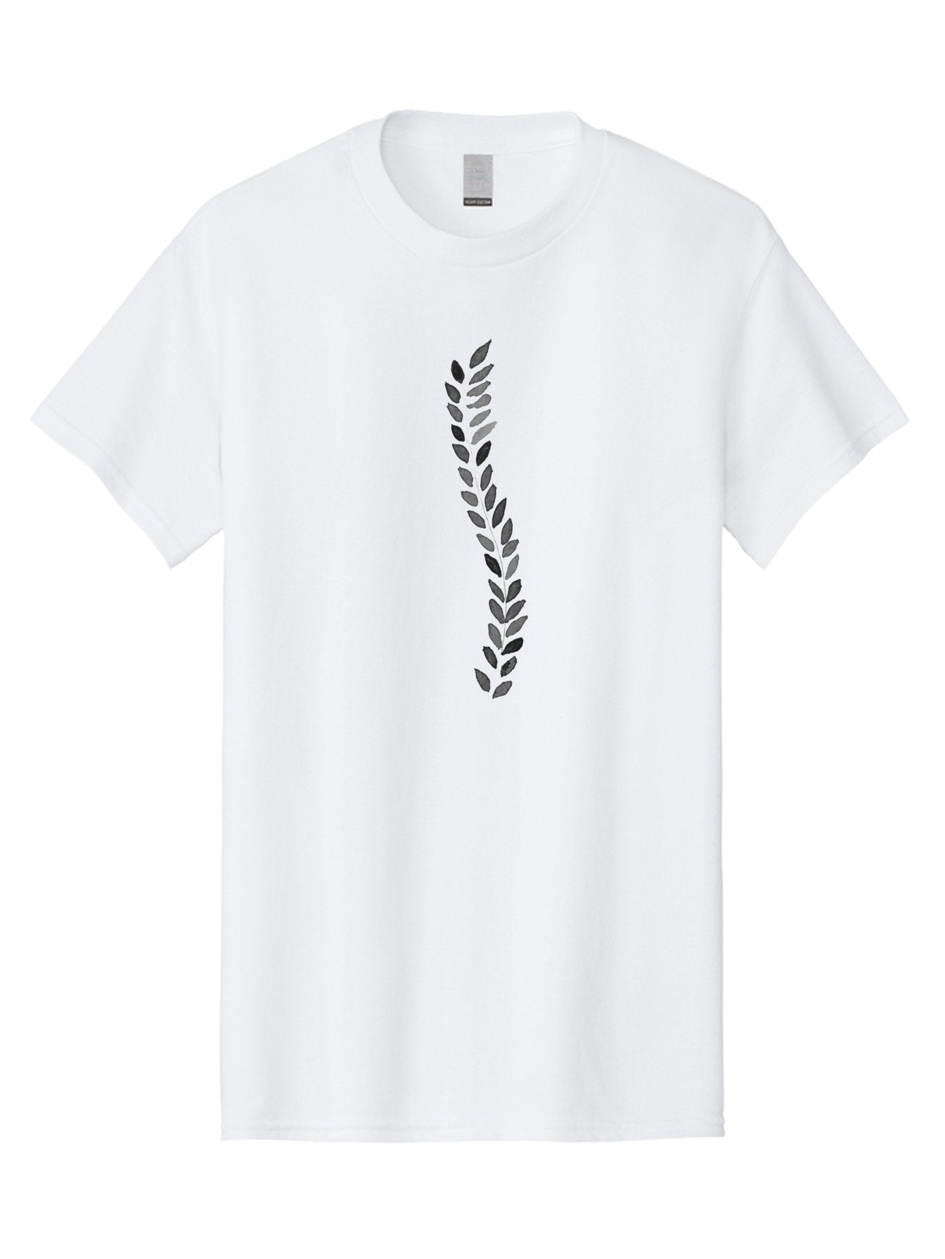 Indigo-Leaves Men'S Graphic Tee, 100% Cotton, Comfortable Casual Summer Wear, Machine Washable, Purple Leaves, Floral Design, Leaf Pattern, Artistic Foliage, Elegant Graphics, Nature-Inspired Art, Purple And Black Leaves Aac327