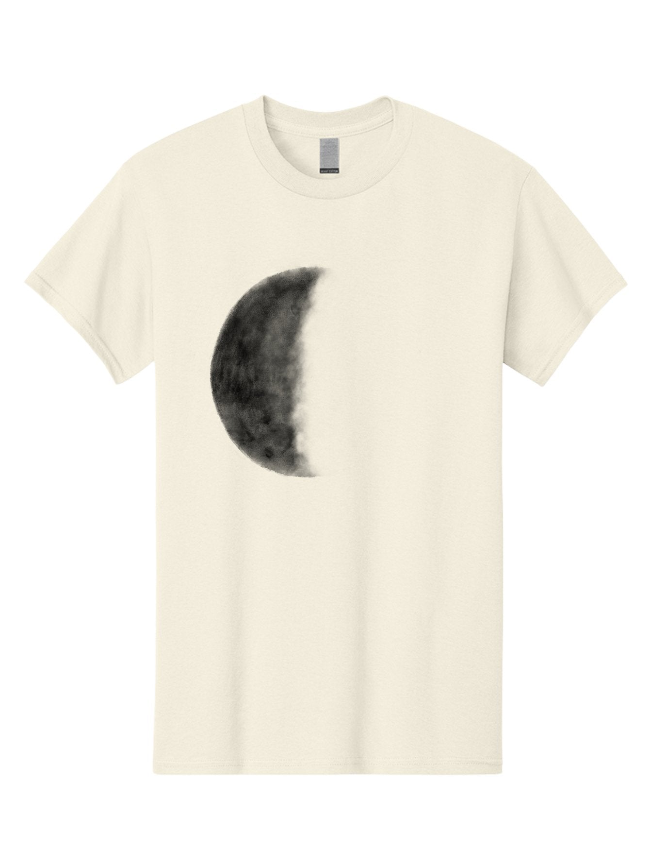 Moon Men'S Graphic Tee, 100% Cotton, Comfortable Casual Summer Wear, Machine Washable, Moon Phase, Lunar Cycle, Half Moon, Moon Surface, Dark Craters, Lunar Texture, Celestial Body, Space Imagery, Astronomy Aac337 12