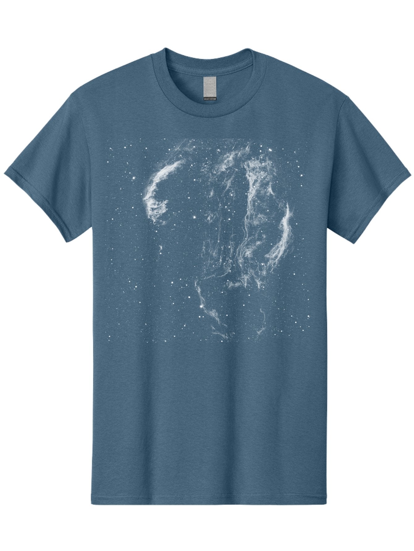 White-Smoke-On-Green Men'S Graphic Tee, 100% Cotton, Comfortable Casual Summer Wear, Machine Washable, Smoke Or Dust Cloud, Abstract Design, White Particles, Dynamic Movement, Textured Effect, Artistic Visualization, Creative Element Aac363 7