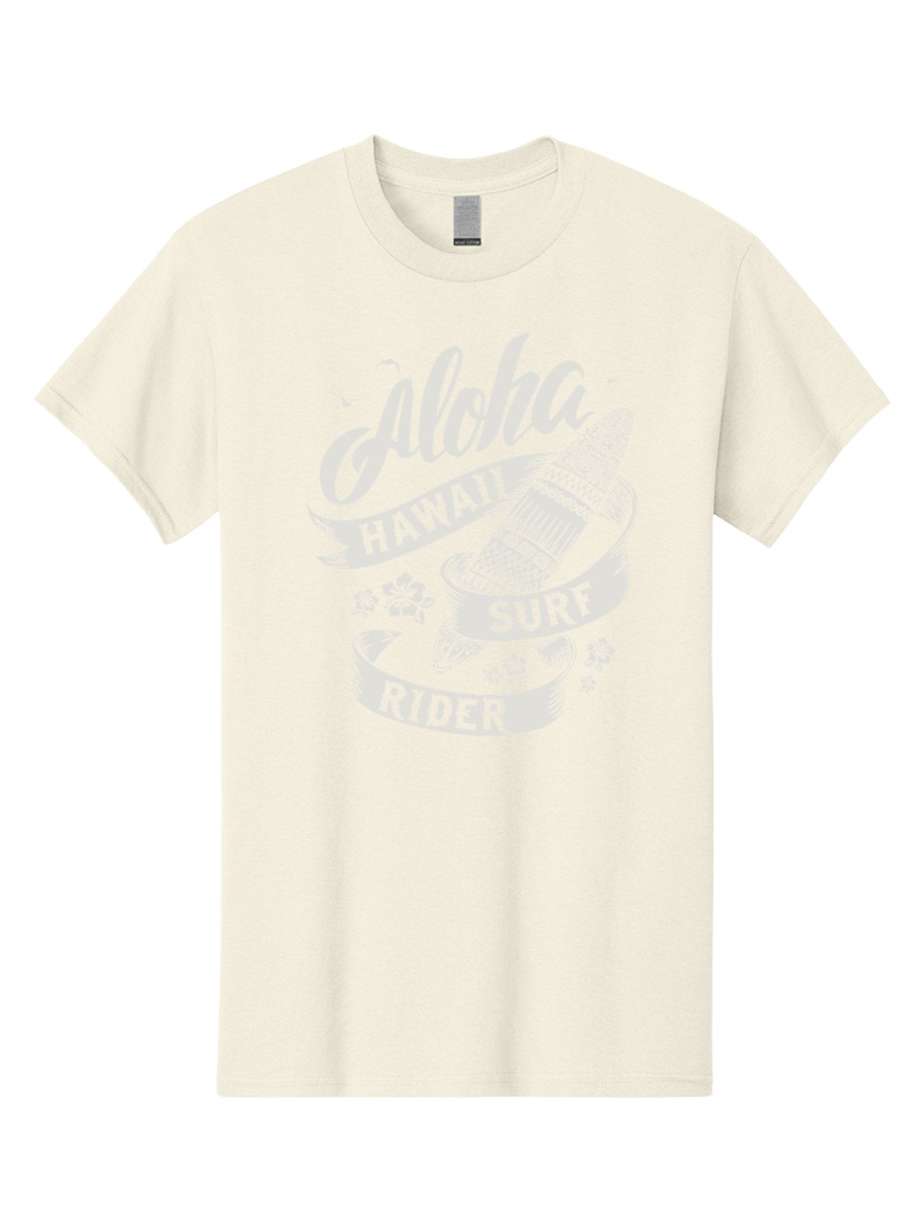 Aloha-Hawaii-Surf-Rider Men'S Graphic Tee, 100% Cotton, Comfortable Casual Summer Wear, Machine Washable, Surfboard Graphic, Hawaii Surf Culture, Aloha Spirit, Surfer Lifestyle, Tropical Vibes, Beachy Keiki, Surfing Adventure, Aac369 11