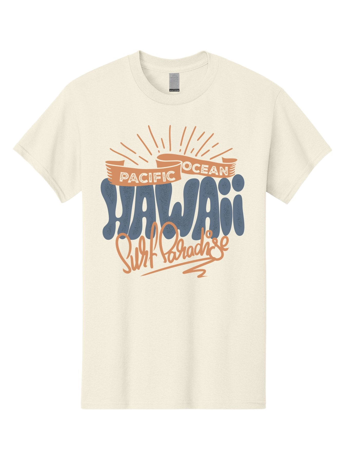 Pacific-Ocean-Wai-Anae-Surf-Paradise Men'S Graphic Tee, 100% Cotton, Comfortable Casual Summer Wear, Machine Washable, Hawaii Vacation, Pacific Ocean, Surf Paradise, Tropical Getaway, Beach Destination, Island Life, Surf Culture Aac371 10