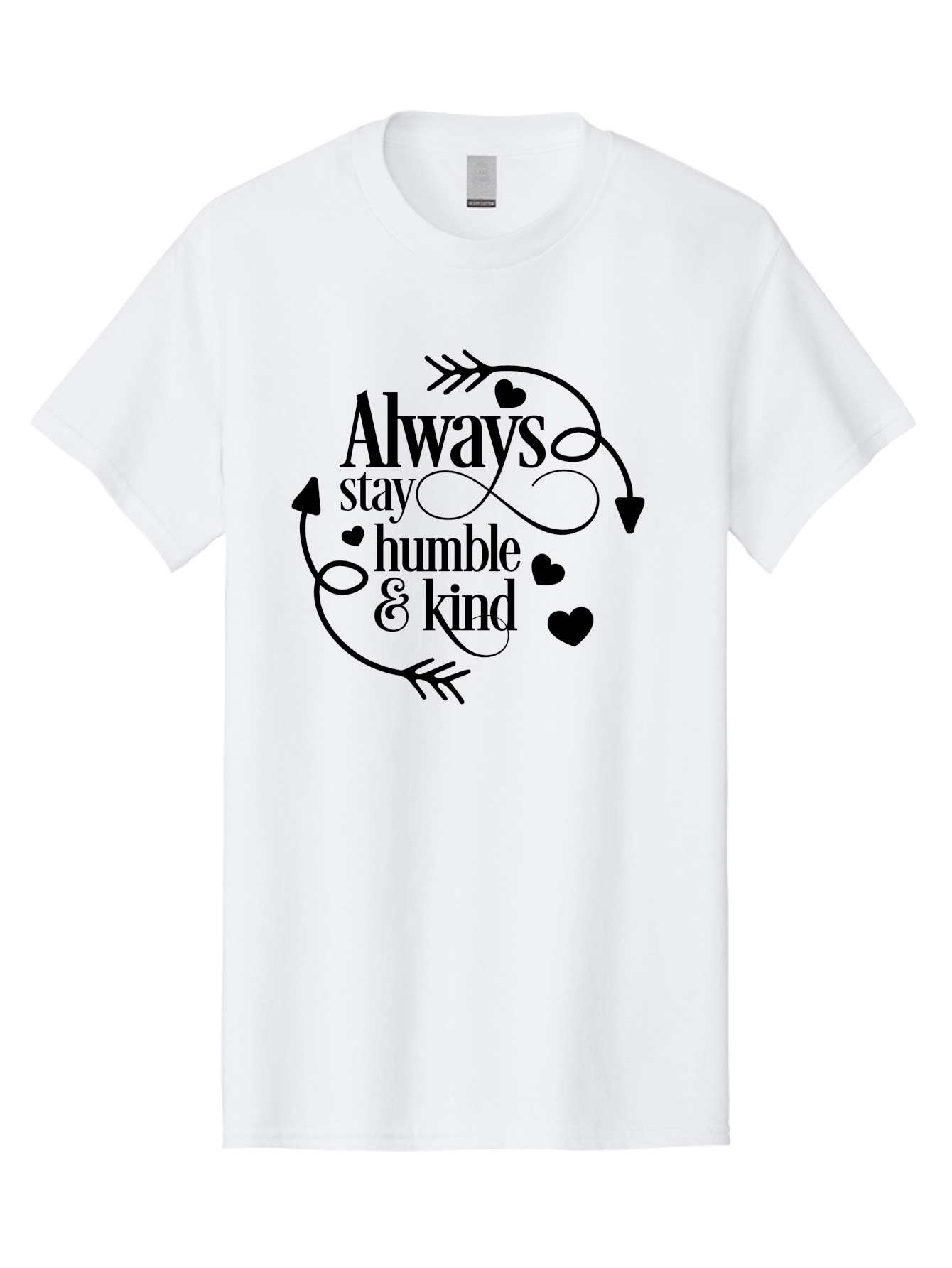 Always-Stay-Humble-Kind Men'S Graphic Tee, 100% Cotton, Comfortable Casual Summer Wear, Machine Washable, Inspirational Quote, Motivational Phrase, Positive Vibes, Kindness Matters, Humble Attitude, Heartwarming Message, Aac468 29