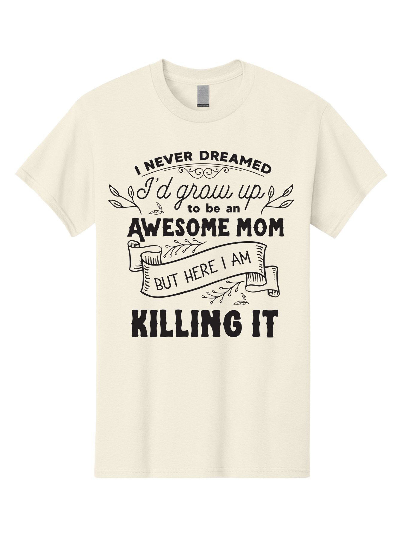 Awesome-Mom-Quote Men'S Graphic Tee, 100% Cotton, Comfortable Casual Summer Wear, Machine Washable, Awesome Mom Quote, Mom Life, Mom Humor, Motherhood, Inspirational Quote, Funny Mom Quote, Mom Pride, Empowerment Aac480