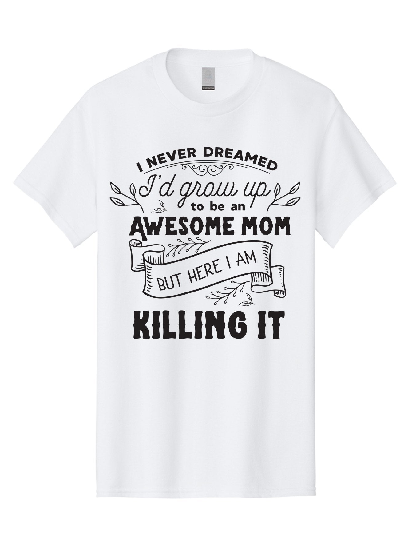 Awesome-Mom-Quote Men'S Graphic Tee, 100% Cotton, Comfortable Casual Summer Wear, Machine Washable, Awesome Mom Quote, Mom Life, Mom Humor, Motherhood, Inspirational Quote, Funny Mom Quote, Mom Pride, Empowerment Aac480