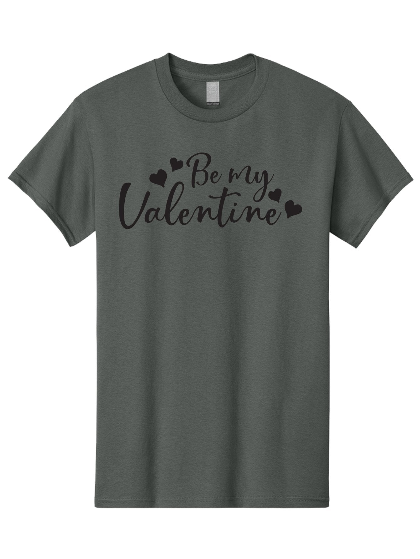 Be-My-Valentine Men'S Graphic Tee, 100% Cotton, Comfortable Casual Summer Wear, Machine Washable, Valentine'S Day Message, Romantic Greeting, Love Hearts, Heart Decoration, Be My Valentine, Valentine'S Day Card, Sweetheart, Love Message, Aac499 14