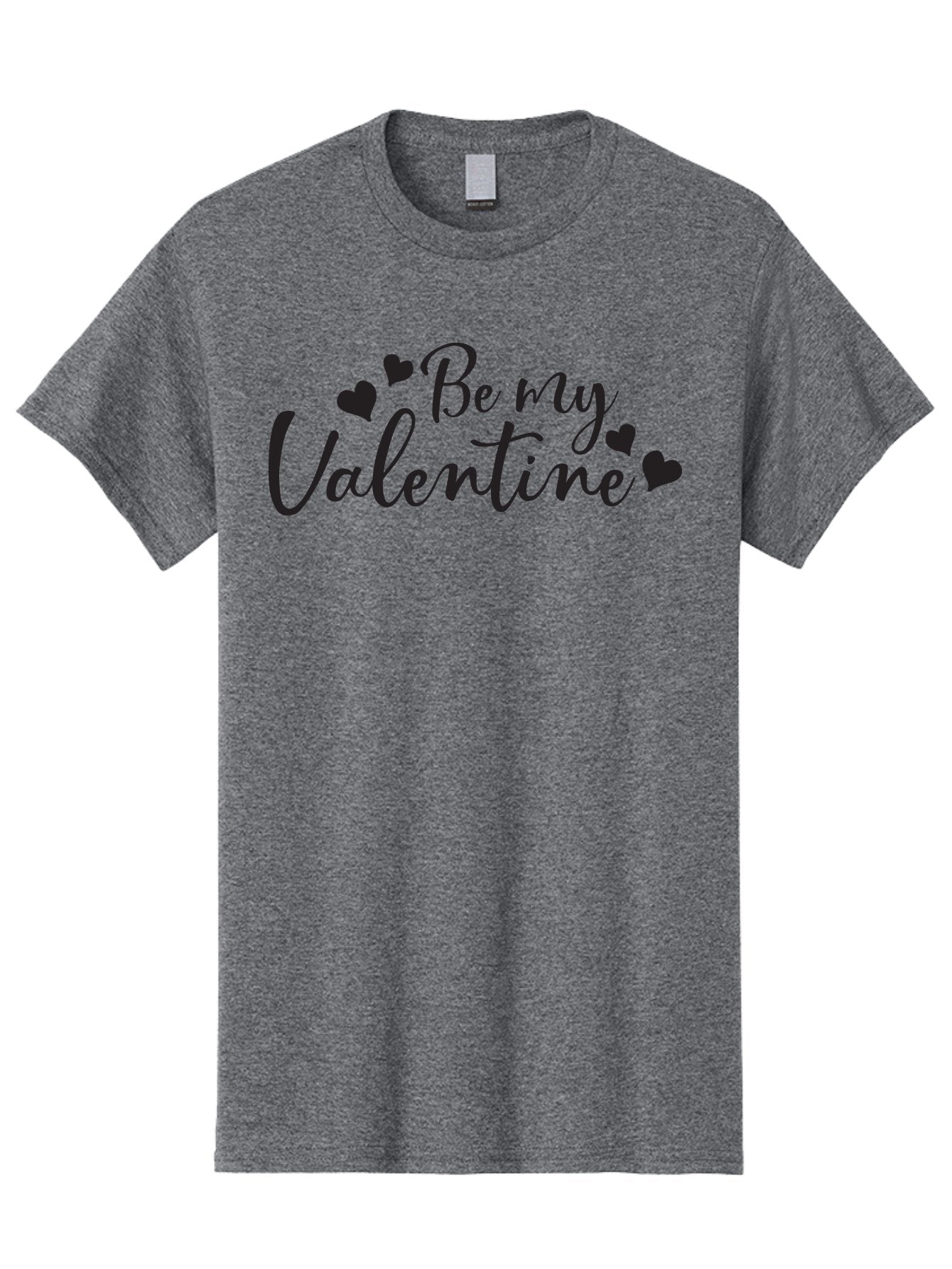 Be-My-Valentine Men'S Graphic Tee, 100% Cotton, Comfortable Casual Summer Wear, Machine Washable, Valentine'S Day Message, Romantic Greeting, Love Hearts, Heart Decoration, Be My Valentine, Valentine'S Day Card, Sweetheart, Love Message, Aac499 15