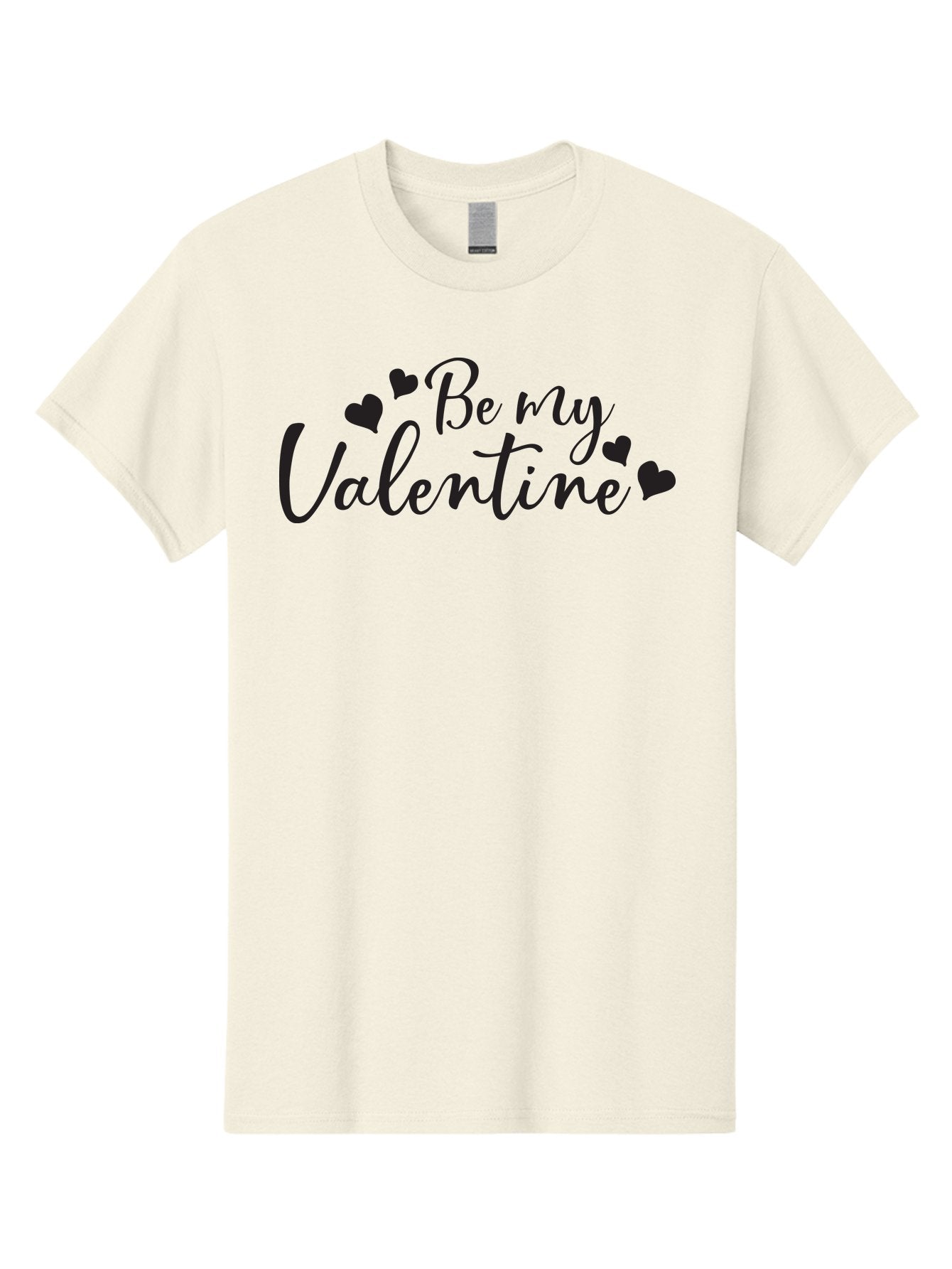 Be-My-Valentine Men'S Graphic Tee, 100% Cotton, Comfortable Casual Summer Wear, Machine Washable, Valentine'S Day Message, Romantic Greeting, Love Hearts, Heart Decoration, Be My Valentine, Valentine'S Day Card, Sweetheart, Love Message, Aac499 10