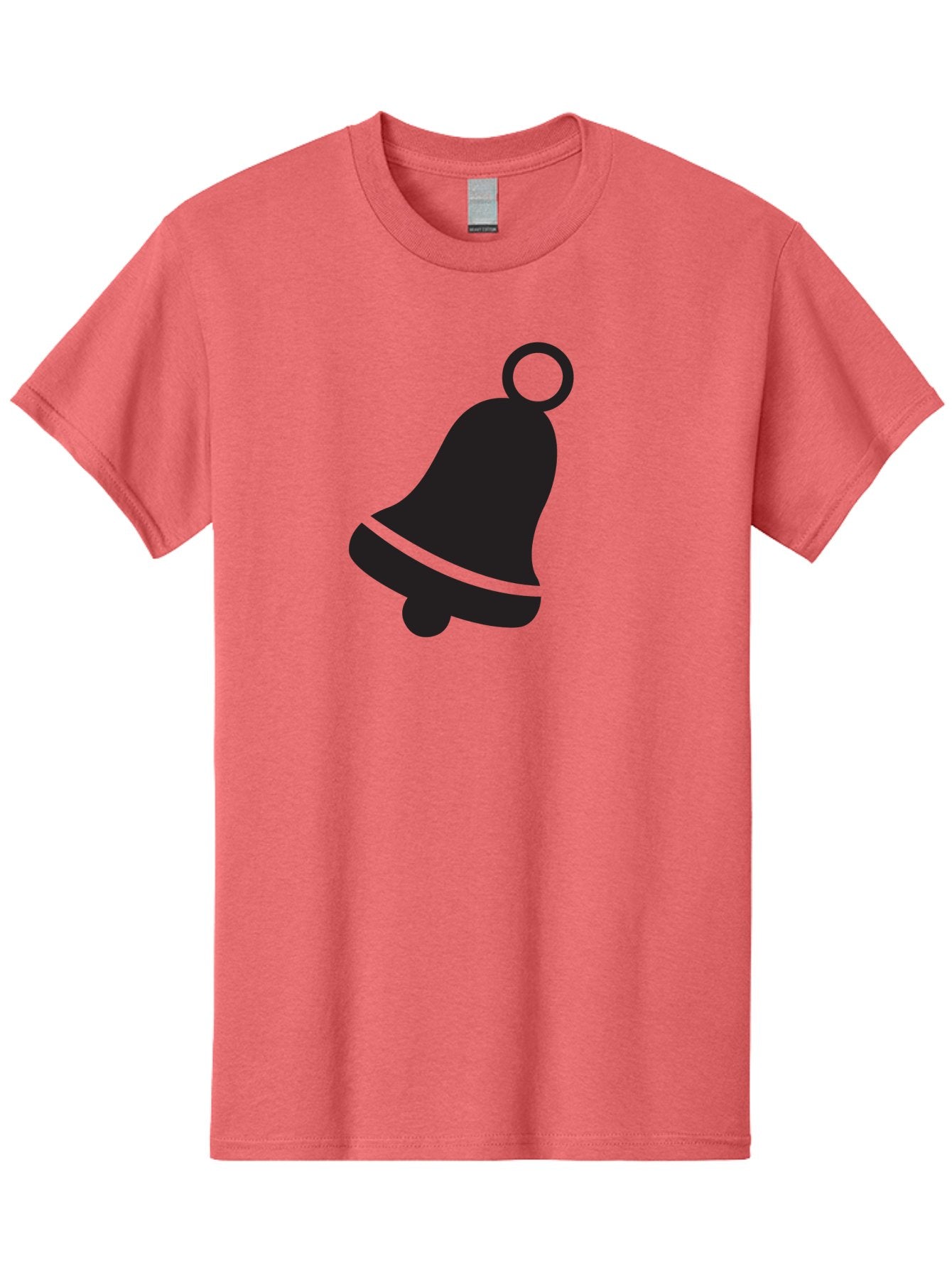 Bell-Icon Men'S Graphic Tee, 100% Cotton, Comfortable Casual Summer Wear, Machine Washable, Notification Symbol, Alert Icon, Reminder Sign, Notification Bell, Message Alert, Bell Notification, Social Media Notification, App Notification Aac509 12