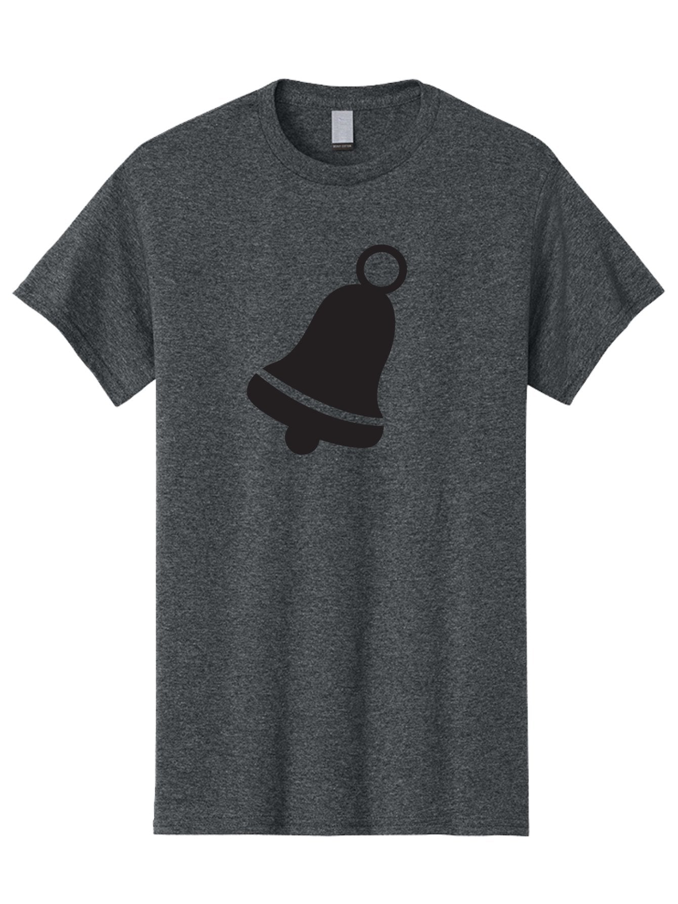 Bell-Icon Men'S Graphic Tee, 100% Cotton, Comfortable Casual Summer Wear, Machine Washable, Notification Symbol, Alert Icon, Reminder Sign, Notification Bell, Message Alert, Bell Notification, Social Media Notification, App Notification Aac509 5