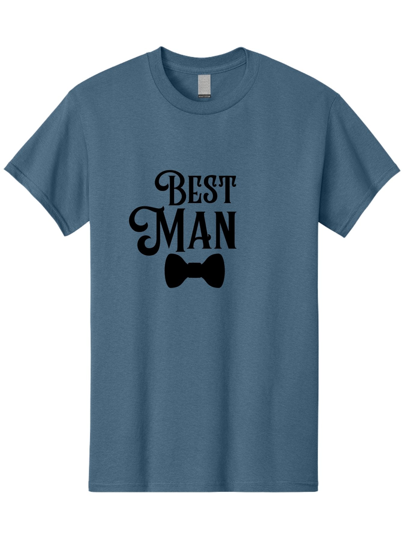 Best-Man Men'S Graphic Tee, 100% Cotton, Comfortable Casual Summer Wear, Machine Washable, Best Man, Bow Tie, Wedding Party, Formal Wear, Stylish Accessories, Men'S Fashion, Groomsman Aac511 15