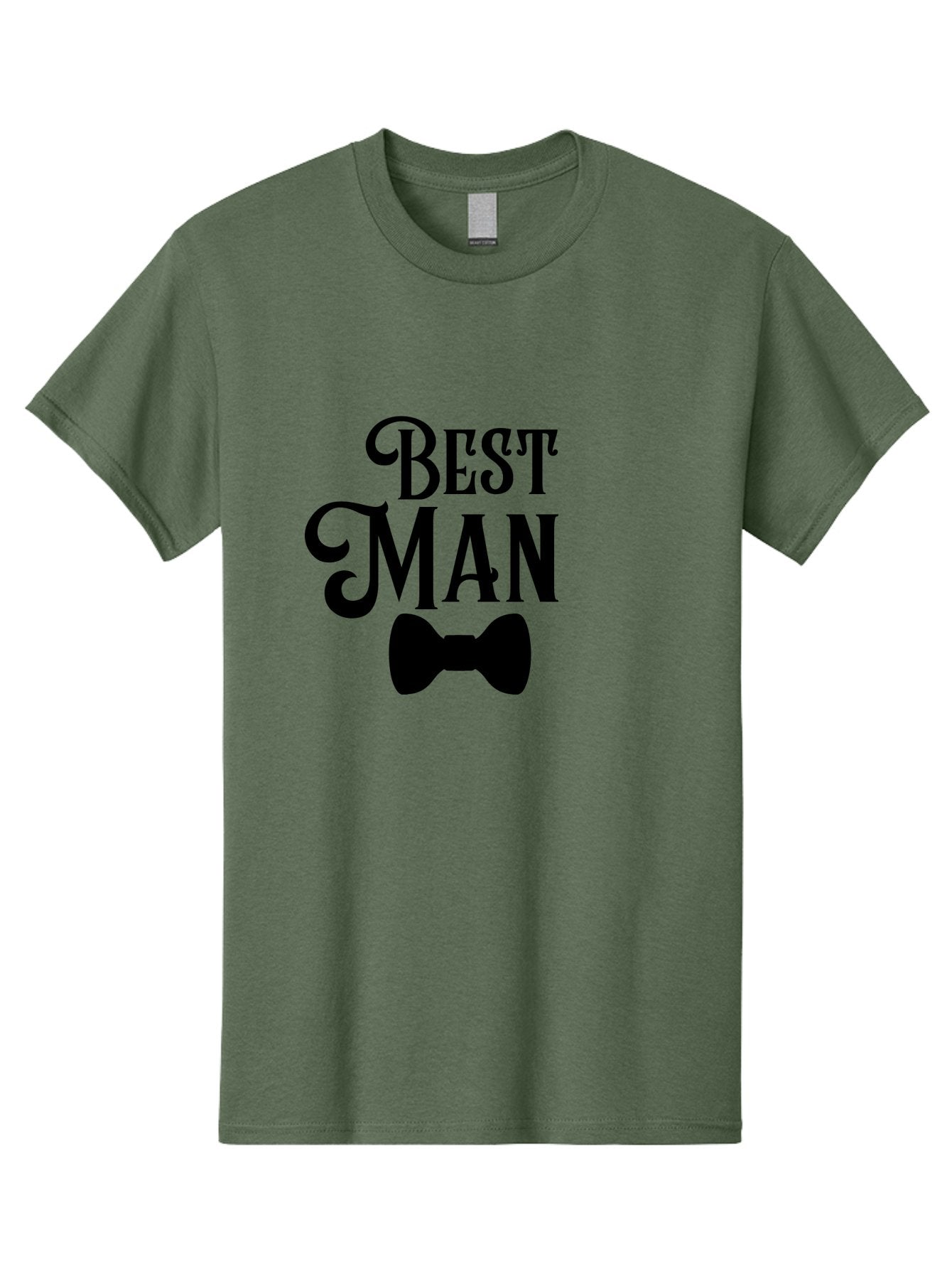 Best-Man Men'S Graphic Tee, 100% Cotton, Comfortable Casual Summer Wear, Machine Washable, Best Man, Bow Tie, Wedding Party, Formal Wear, Stylish Accessories, Men'S Fashion, Groomsman Aac511 7