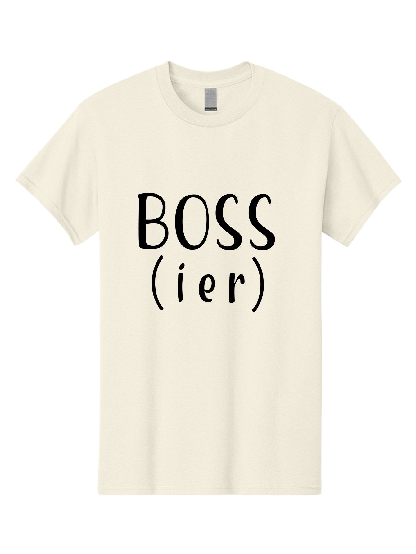Boss-Ier Men'S Graphic Tee, 100% Cotton, Comfortable Casual Summer Wear, Machine Washable, Boss, Leadership, Authority, Management, Empowerment, Motivation, Confidence, Career Success, Professional Growth, Leadership Skills Aac539 8