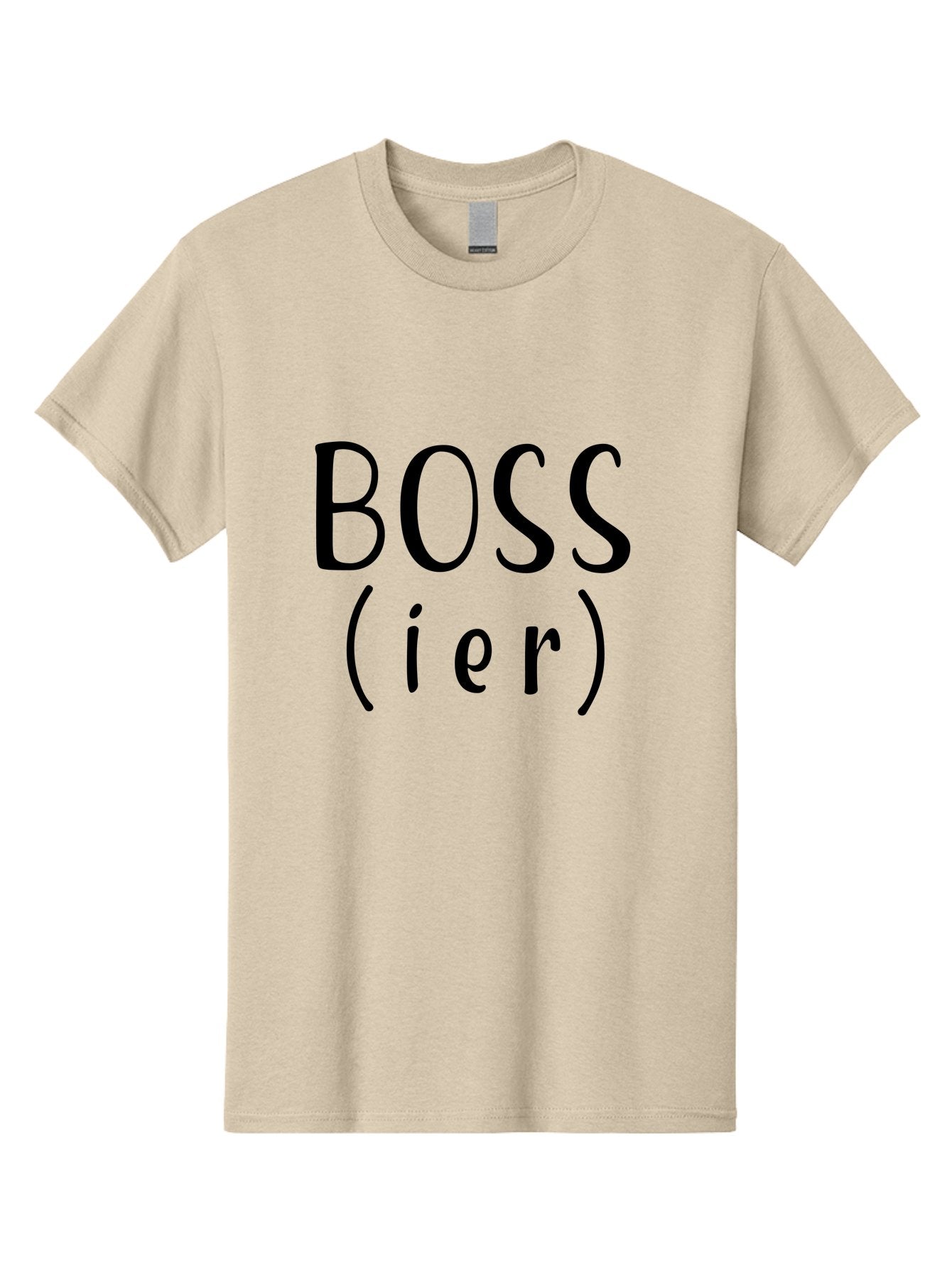 Boss-Ier Men'S Graphic Tee, 100% Cotton, Comfortable Casual Summer Wear, Machine Washable, Boss, Leadership, Authority, Management, Empowerment, Motivation, Confidence, Career Success, Professional Growth, Leadership Skills Aac539 10