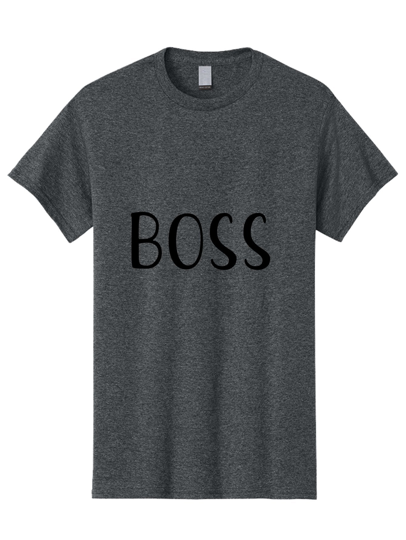 Boss Men'S Graphic Tee, 100% Cotton, Comfortable Casual Summer Wear, Machine Washable, Leadership, Authority, Power, Confidence, Boss Mode, Leadership Skills, Confident Attitude, Motivation Aac540