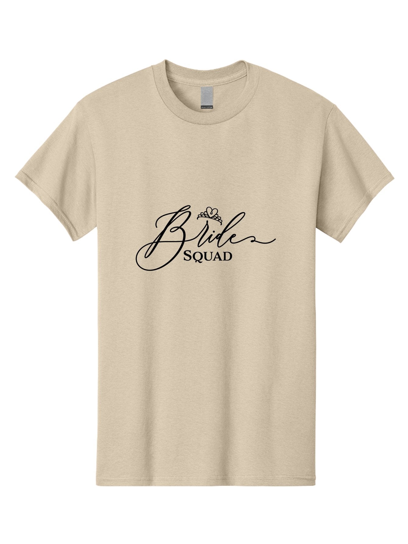 Bride-Squad Men'S Graphic Tee, 100% Cotton, Comfortable Casual Summer Wear, Machine Washable, Bride Squad, Wedding Party, Bridesmaids, Wedding Squad, Wedding Team, Bridal Party, Bridesquad Aac544 3
