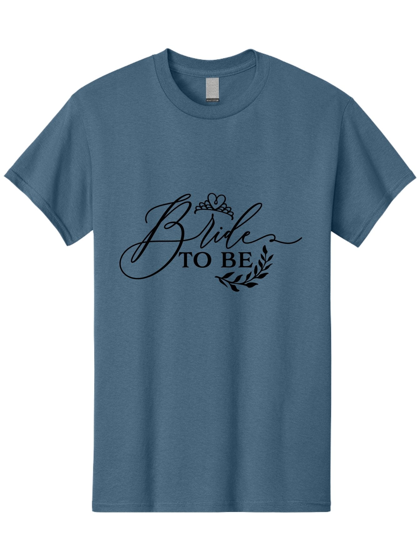Bride-To-Be Men'S Graphic Tee, 100% Cotton, Comfortable Casual Summer Wear, Machine Washable, Bridal Party, Wedding Decorations, Bachelorette Party, Bridesmaid Gifts, Wedding Accessories, Tiara, Laurel Leaves, Bridal Shower Aac545 15