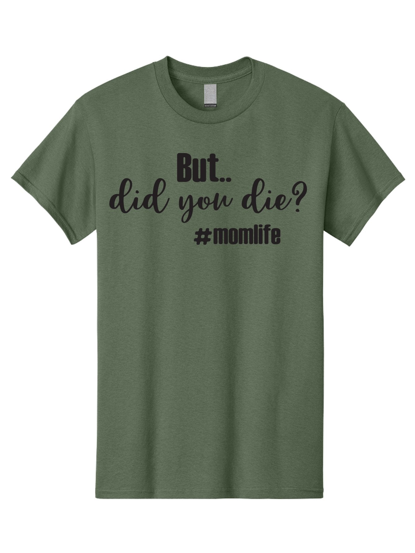 But-Did-You-Die-Momlife Men'S Graphic Tee, 100% Cotton, Comfortable Casual Summer Wear, Machine Washable, Mom Life, Motherhood Struggles, Parenting Humor, Sarcastic Quotes, Funny Sayings, Mom Jokes, Relatable Mom Quotes, Parenting Struggles Aac551 10
