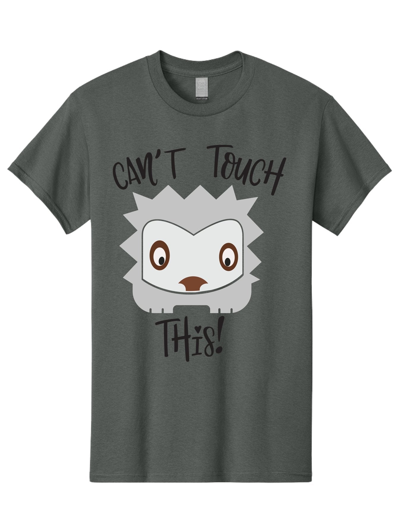 Can-T-Touch-This-Hedgehog Men'S Graphic Tee, 100% Cotton, Comfortable Casual Summer Wear, Machine Washable, Funny Hedgehog, Cartoon Character, Cute Animal, Humorous Illustration, Playful Design, Prickly Creature, Can'T Touch This Aac564 11