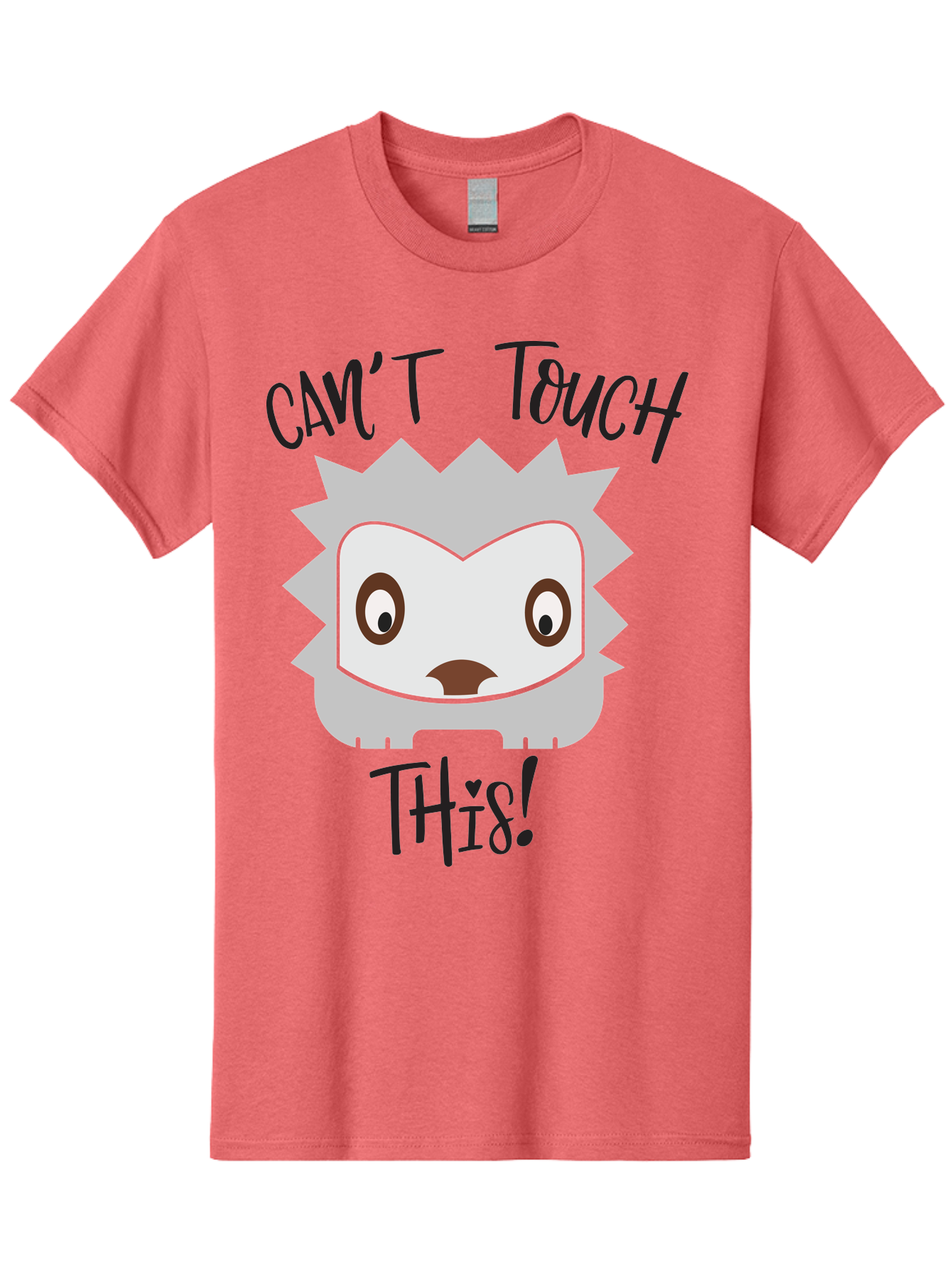 Can-T-Touch-This-Hedgehog Men'S Graphic Tee, 100% Cotton, Comfortable Casual Summer Wear, Machine Washable, Funny Hedgehog, Cartoon Character, Cute Animal, Humorous Illustration, Playful Design, Prickly Creature, Can'T Touch This Aac564 27