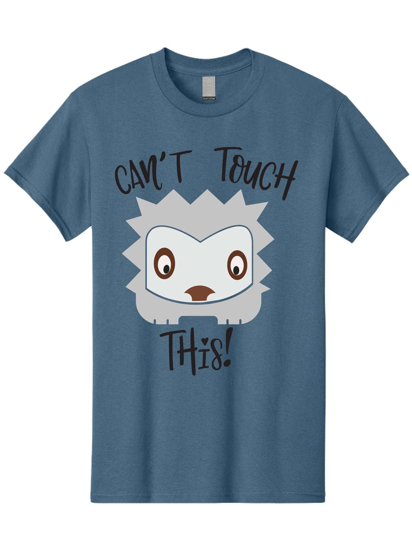 Can-T-Touch-This-Hedgehog Men'S Graphic Tee, 100% Cotton, Comfortable Casual Summer Wear, Machine Washable, Funny Hedgehog, Cartoon Character, Cute Animal, Humorous Illustration, Playful Design, Prickly Creature, Can'T Touch This Aac564 14