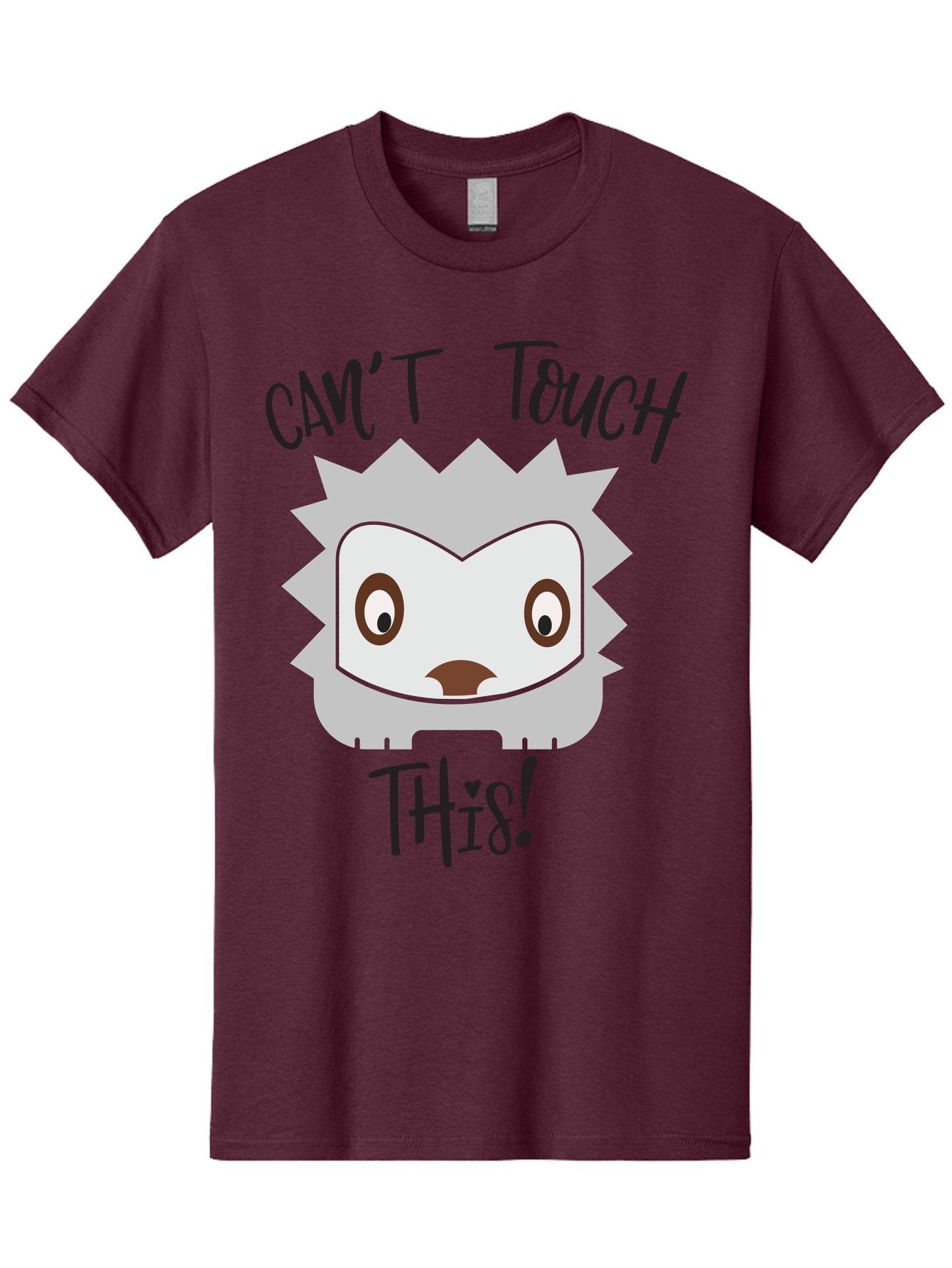 Can-T-Touch-This-Hedgehog Men'S Graphic Tee, 100% Cotton, Comfortable Casual Summer Wear, Machine Washable, Funny Hedgehog, Cartoon Character, Cute Animal, Humorous Illustration, Playful Design, Prickly Creature, Can'T Touch This Aac564 12