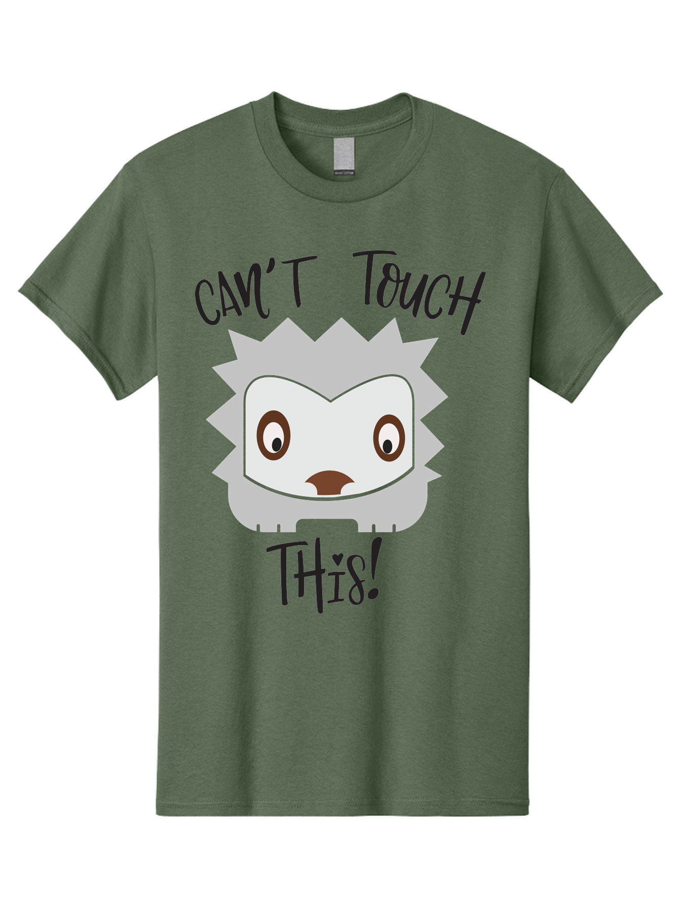Can-T-Touch-This-Hedgehog Men'S Graphic Tee, 100% Cotton, Comfortable Casual Summer Wear, Machine Washable, Funny Hedgehog, Cartoon Character, Cute Animal, Humorous Illustration, Playful Design, Prickly Creature, Can'T Touch This Aac564 15