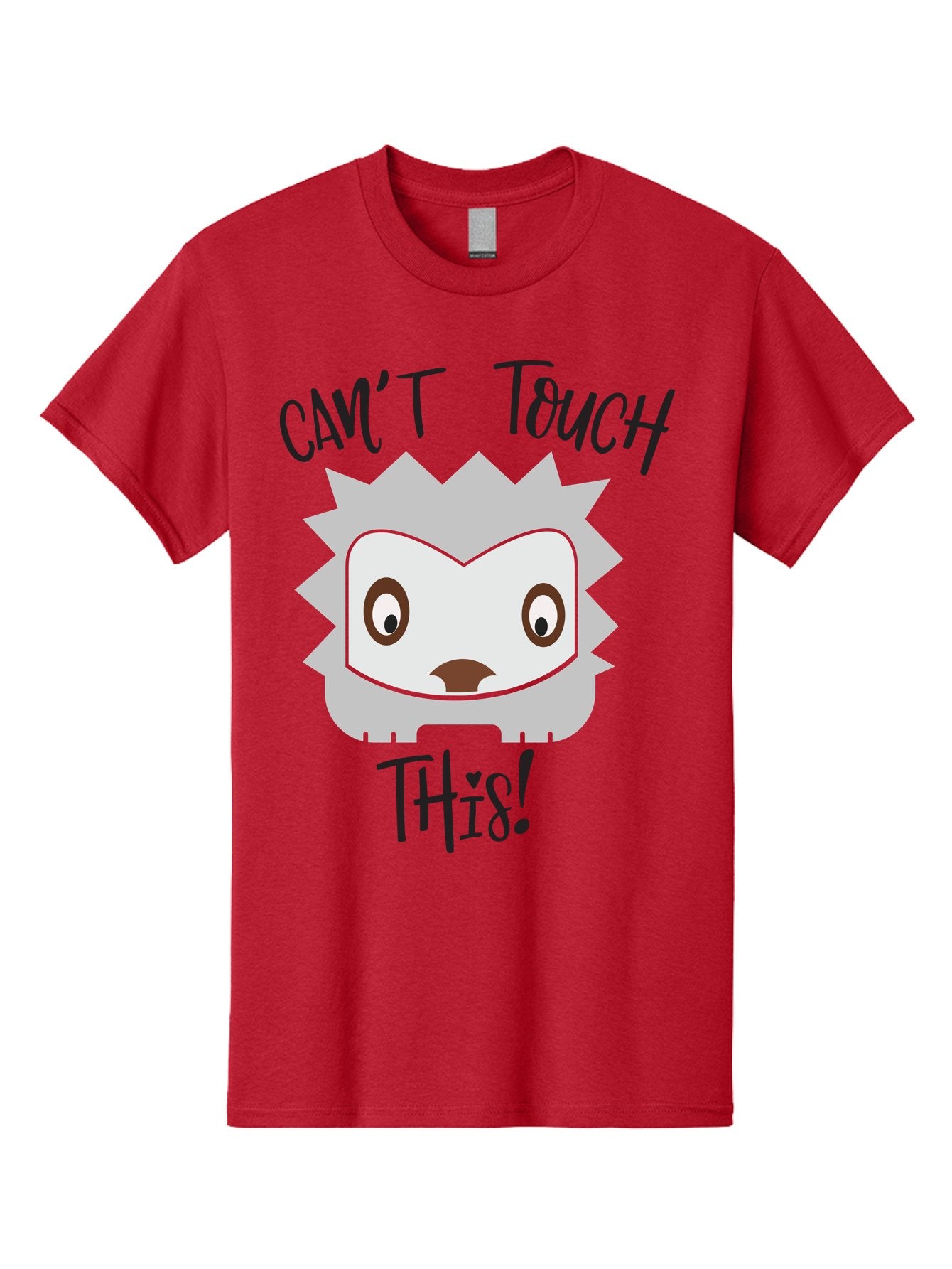 Can-T-Touch-This-Hedgehog Men'S Graphic Tee, 100% Cotton, Comfortable Casual Summer Wear, Machine Washable, Funny Hedgehog, Cartoon Character, Cute Animal, Humorous Illustration, Playful Design, Prickly Creature, Can'T Touch This Aac564 7