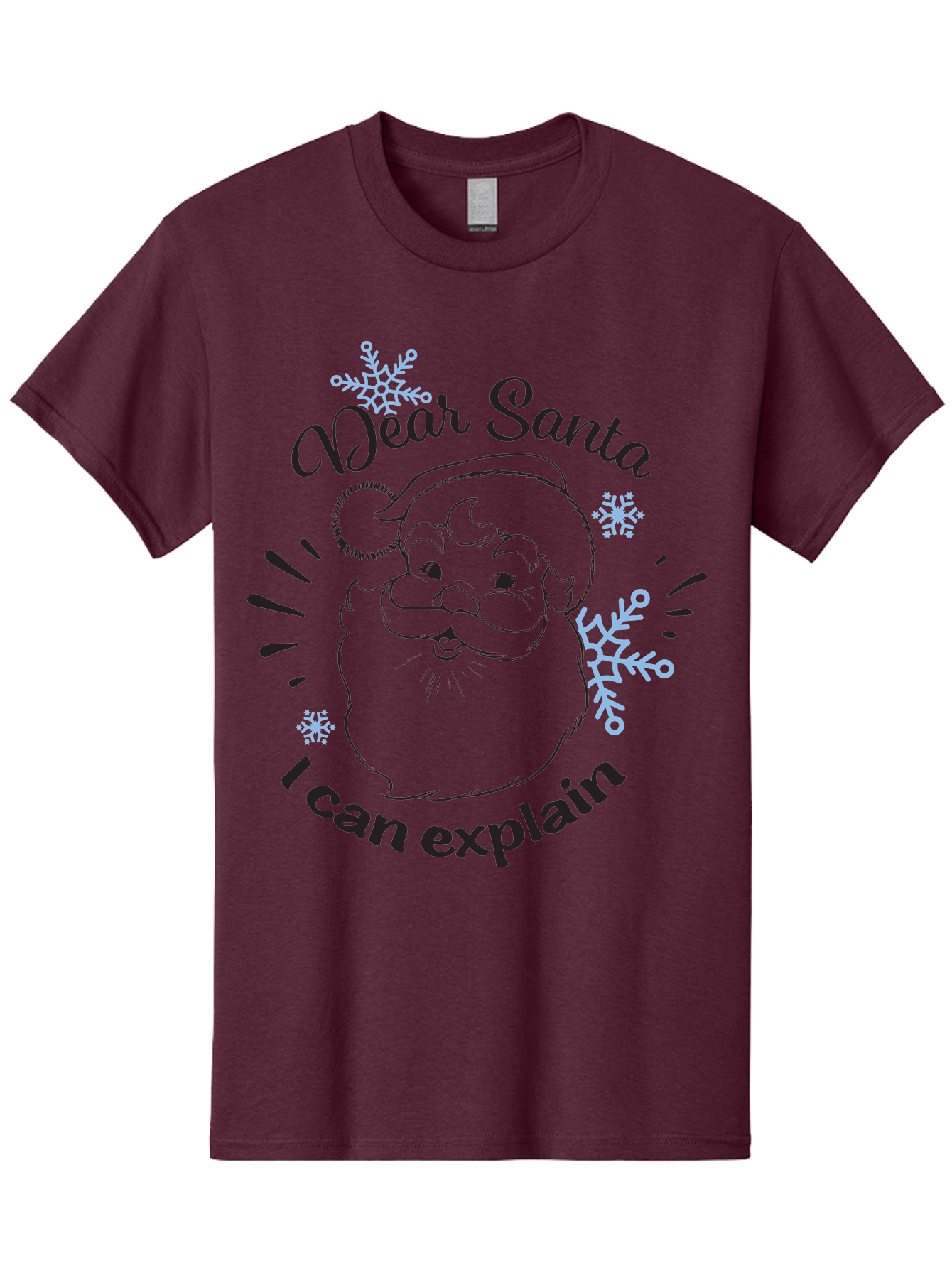 Dear-Santa-I-Can-Explain-1 Men'S Graphic Tee, 100% Cotton, Comfortable Casual Summer Wear, Machine Washable, Santa Claus Illustration, Christmas Humor, Festive Design, Holiday Joke, Naughty List, Xmas Gift, Funny Quote, Jolly Old Elf Aac629 19
