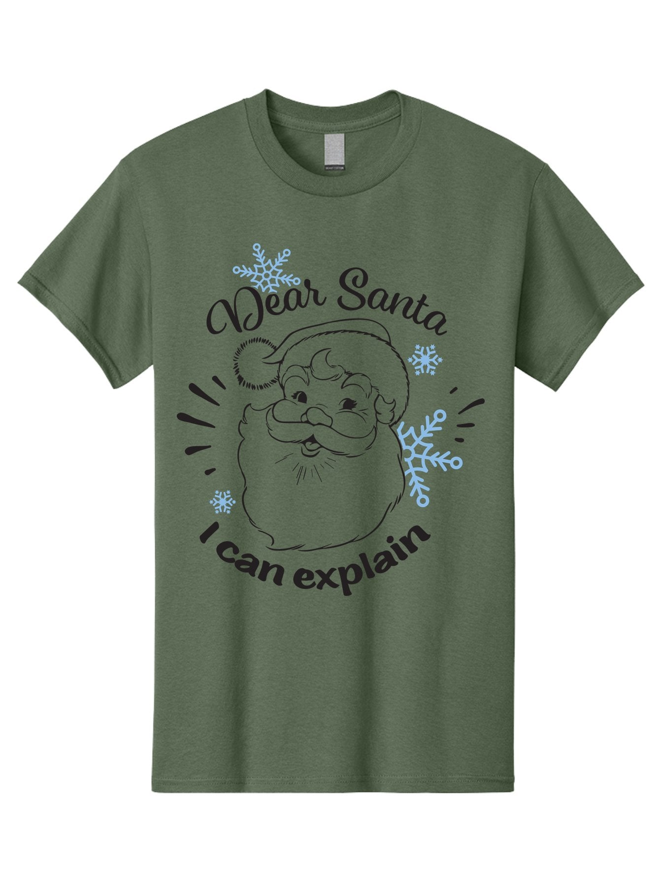 Dear-Santa-I-Can-Explain-1 Men'S Graphic Tee, 100% Cotton, Comfortable Casual Summer Wear, Machine Washable, Santa Claus Illustration, Christmas Humor, Festive Design, Holiday Joke, Naughty List, Xmas Gift, Funny Quote, Jolly Old Elf Aac629 15
