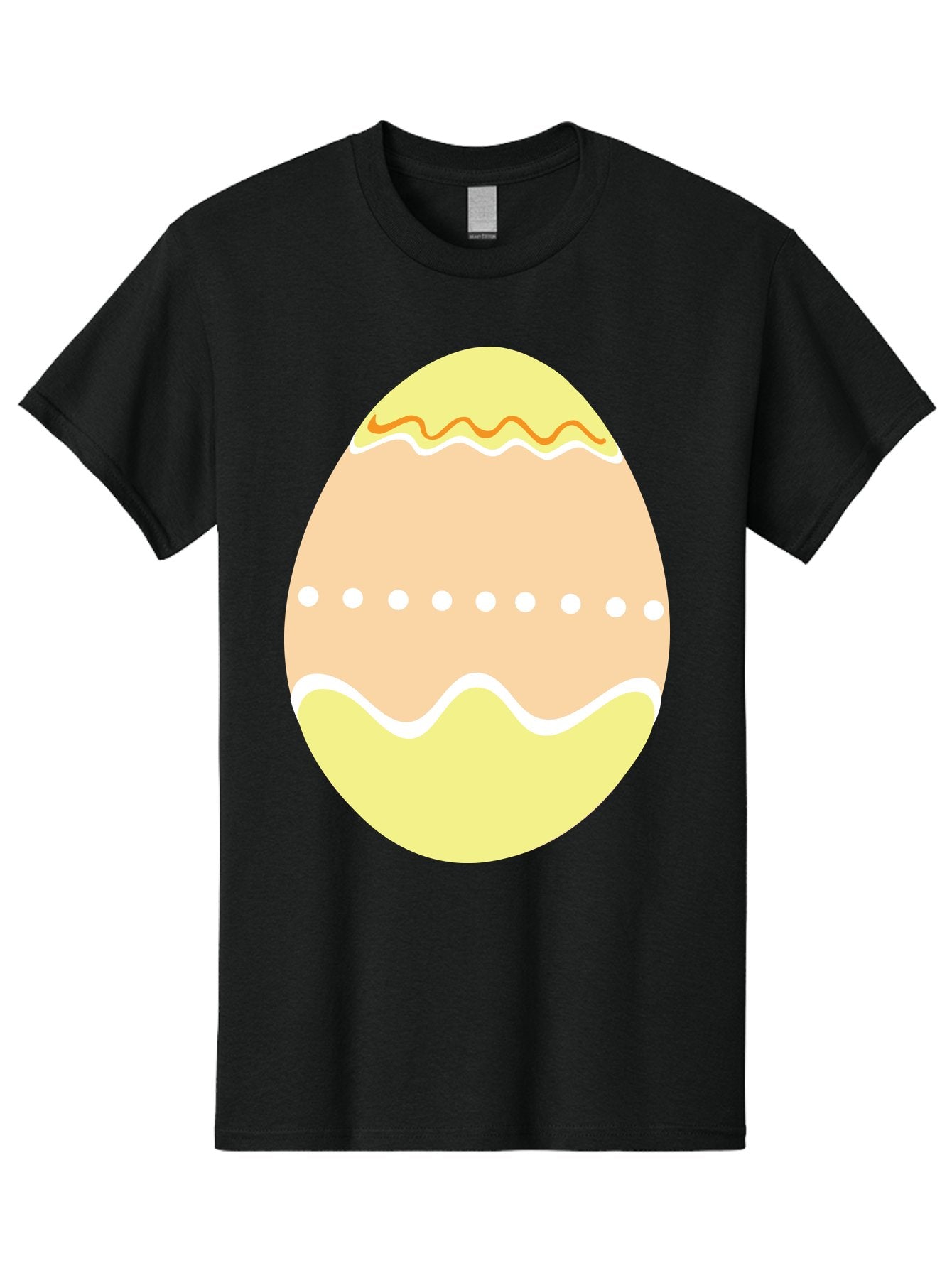 Decorated-Easter-Egg-2 Men'S Graphic Tee, 100% Cotton, Comfortable Casual Summer Wear, Machine Washable, Easter Egg, Decorated Egg, Spring Theme, Vibrant Colors, Wavy Lines, Dotted Pattern, Festive Design, Pastel Colors, Holiday Decoration, Aac633 12