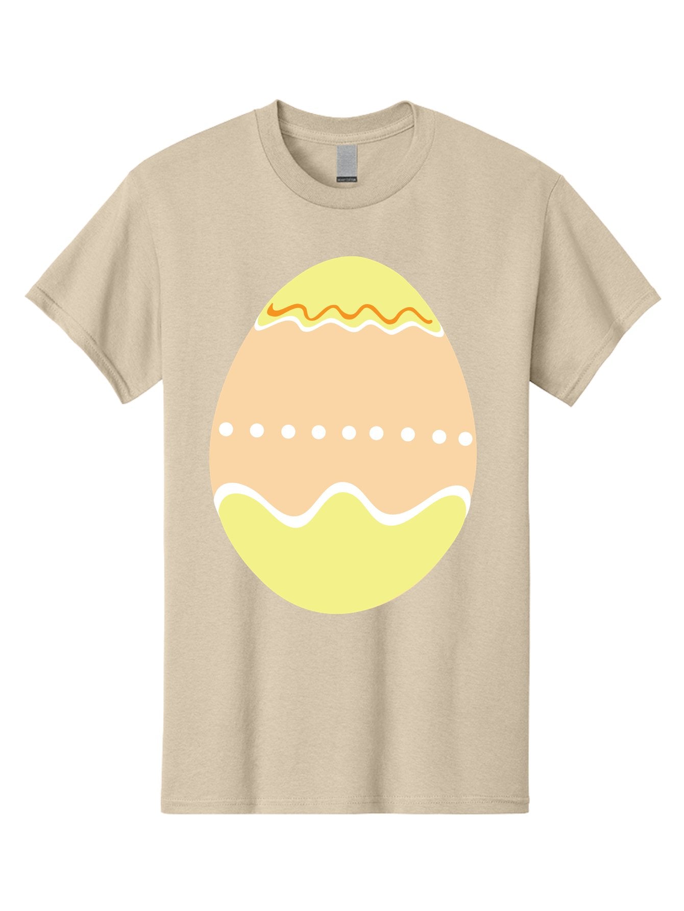 Decorated-Easter-Egg-2 Men'S Graphic Tee, 100% Cotton, Comfortable Casual Summer Wear, Machine Washable, Easter Egg, Decorated Egg, Spring Theme, Vibrant Colors, Wavy Lines, Dotted Pattern, Festive Design, Pastel Colors, Holiday Decoration, Aac633 11