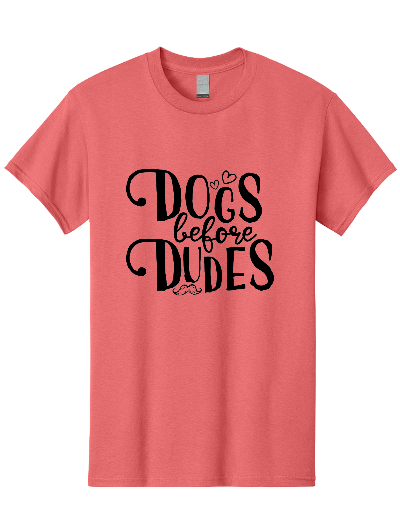 Dogs-Before-Dudes Men'S Graphic Tee, 100% Cotton, Comfortable Casual Summer Wear, Machine Washable, Dog Lovers, Fun Quotes, Quirky Sayings, Puppy Love, Funny Phrases, Dog Mom, Dog Dad, Pet Owners Aac652 15