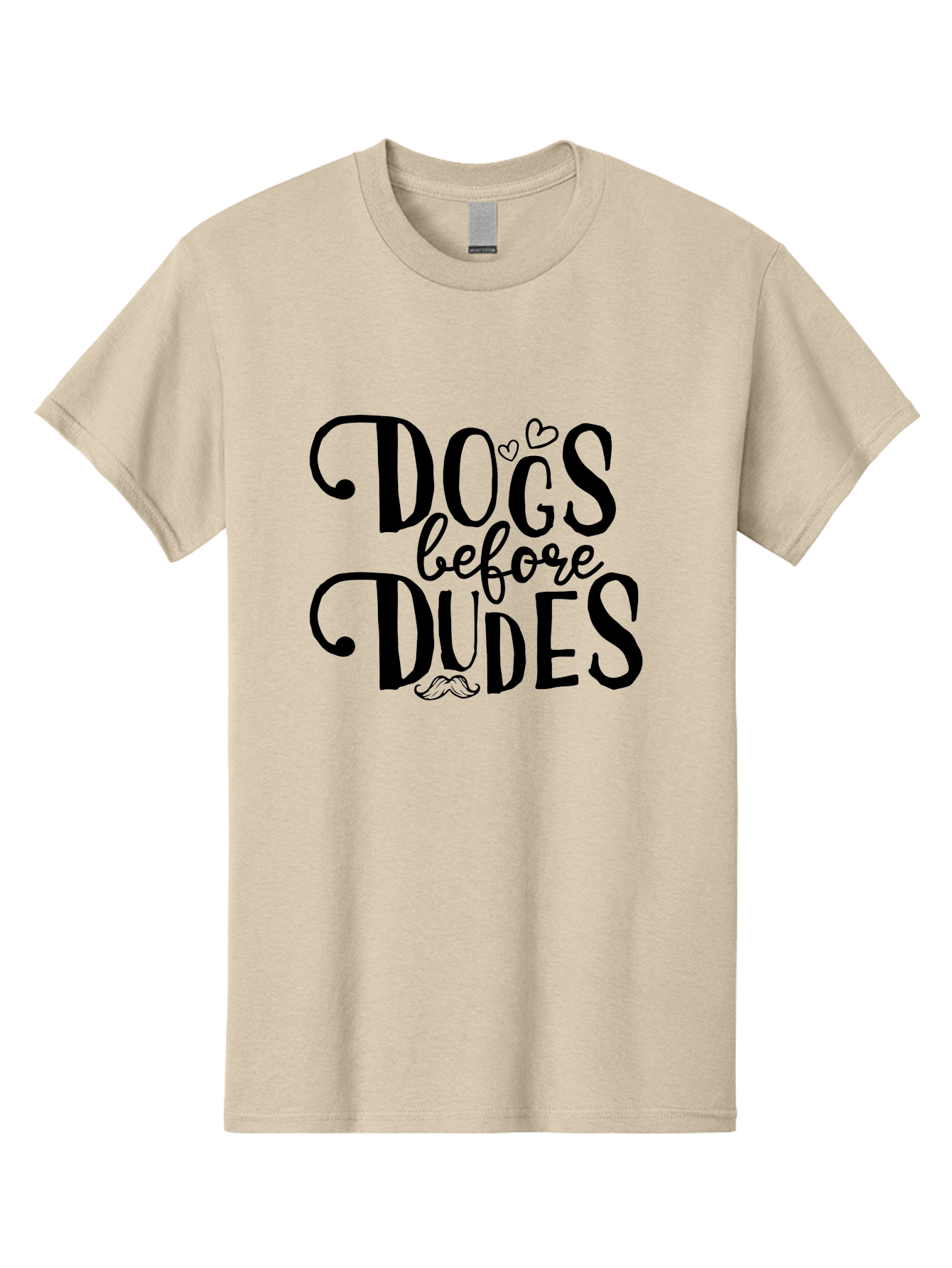 Dogs-Before-Dudes Men'S Graphic Tee, 100% Cotton, Comfortable Casual Summer Wear, Machine Washable, Dog Lovers, Fun Quotes, Quirky Sayings, Puppy Love, Funny Phrases, Dog Mom, Dog Dad, Pet Owners Aac652 7