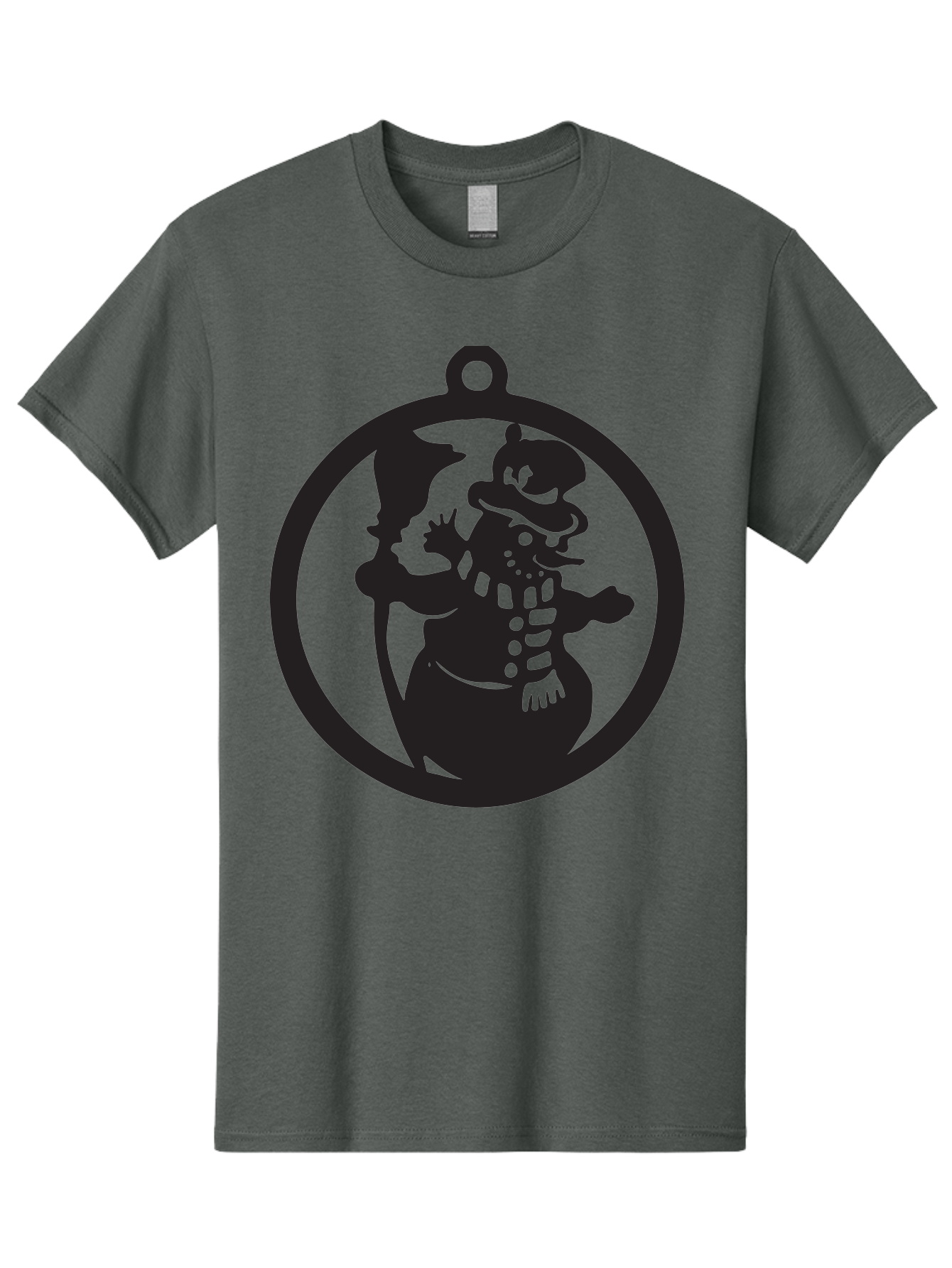 Duck-Hunt-Dog Men'S Graphic Tee, 100% Cotton, Comfortable Casual Summer Wear, Machine Washable, Magician Duck Character, Cartoon Silhouette, Mystical Illustration, Fantasy Art, Whimsical Design, Ornate Details, Medieval Inspired, Aac662 25