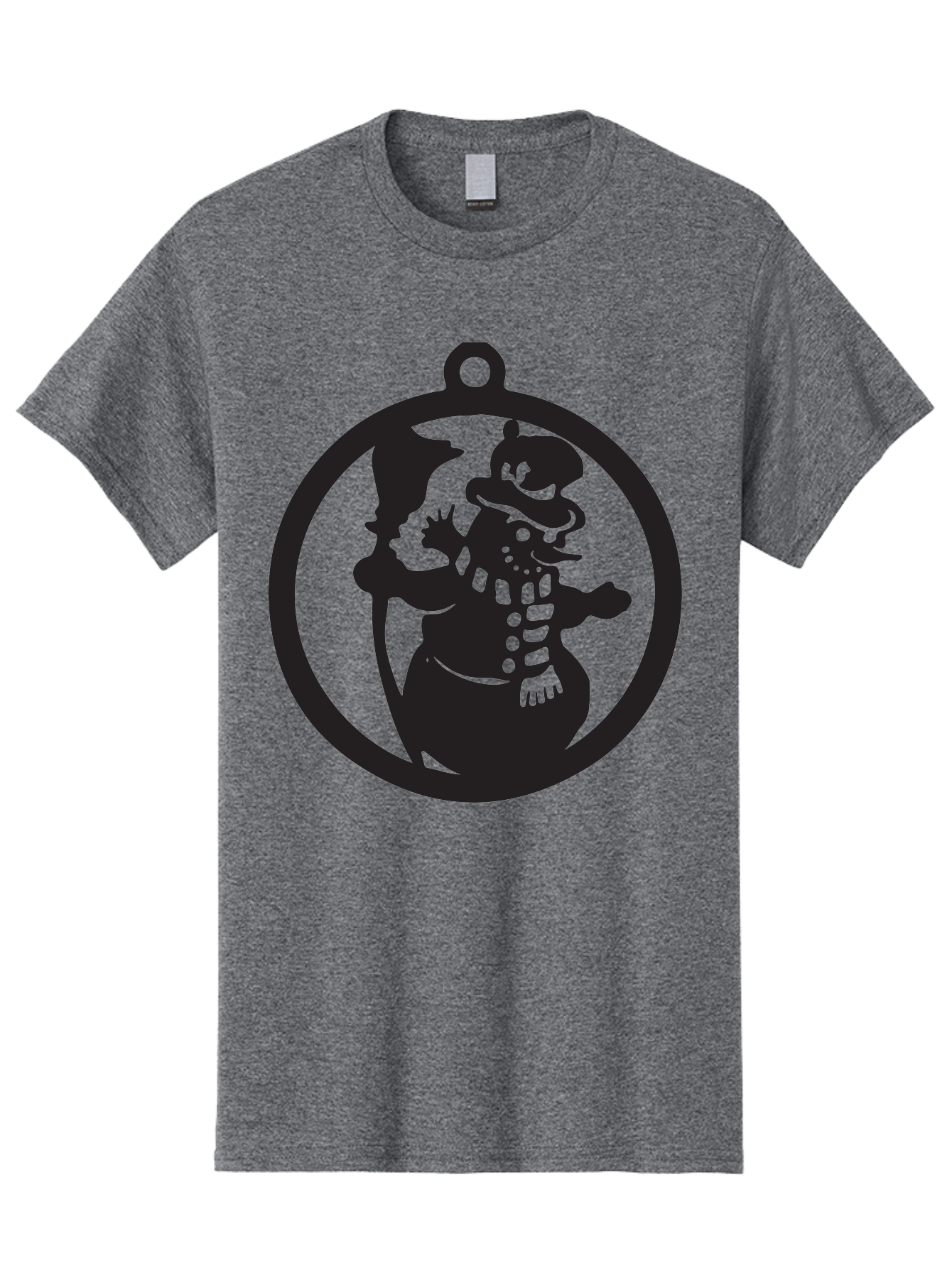 Duck-Hunt-Dog Men'S Graphic Tee, 100% Cotton, Comfortable Casual Summer Wear, Machine Washable, Magician Duck Character, Cartoon Silhouette, Mystical Illustration, Fantasy Art, Whimsical Design, Ornate Details, Medieval Inspired, Aac662