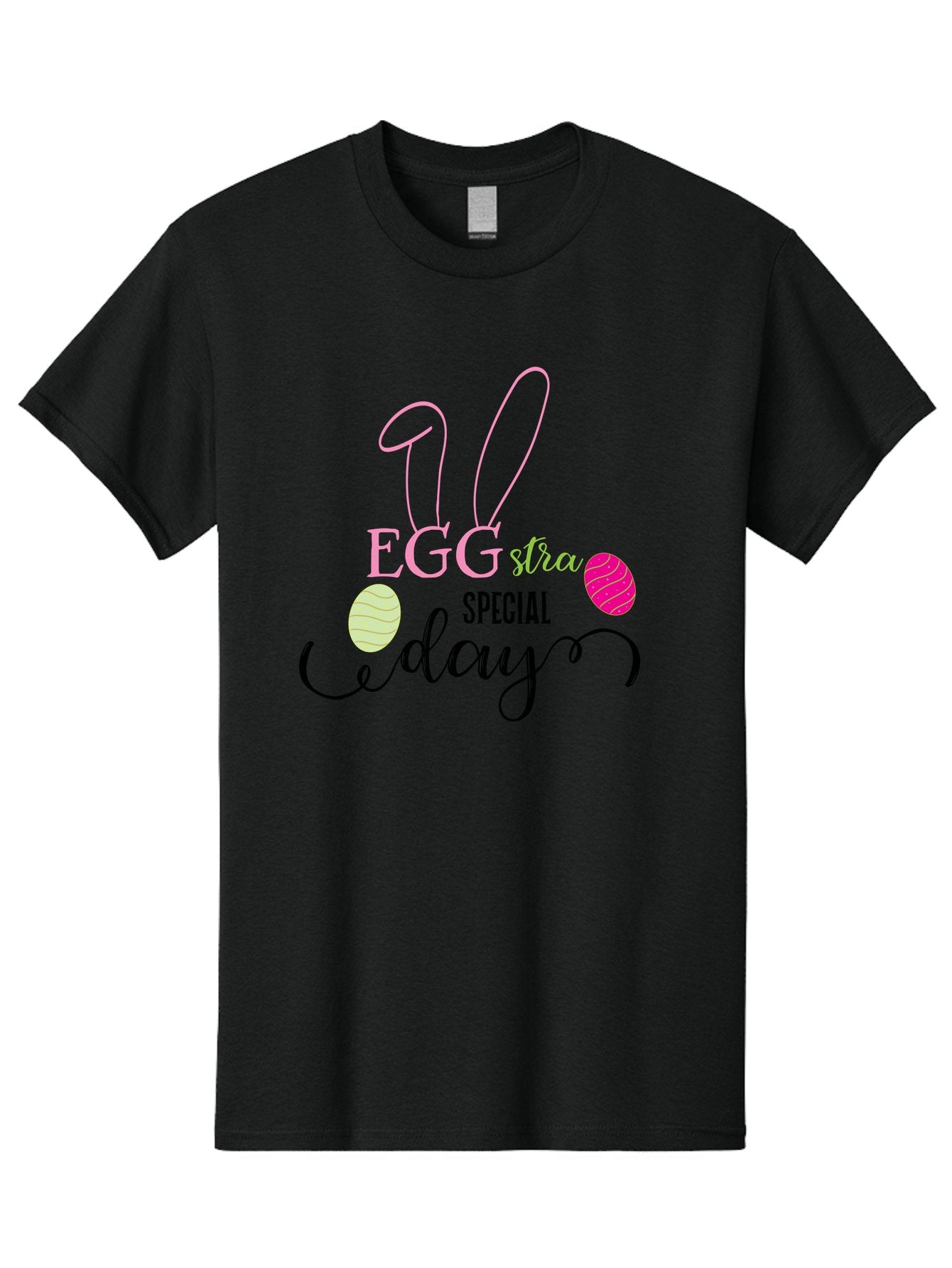 Eggstra-Special-Day Men'S Graphic Tee, 100% Cotton, Comfortable Casual Summer Wear, Machine Washable, Easter Eggs, Bunny Ears, Easter Celebration, Springtime Festivities, Holiday Graphics, Easter-Themed Decor, Festive Eggs, Easter Egg Hunt Aac684 4