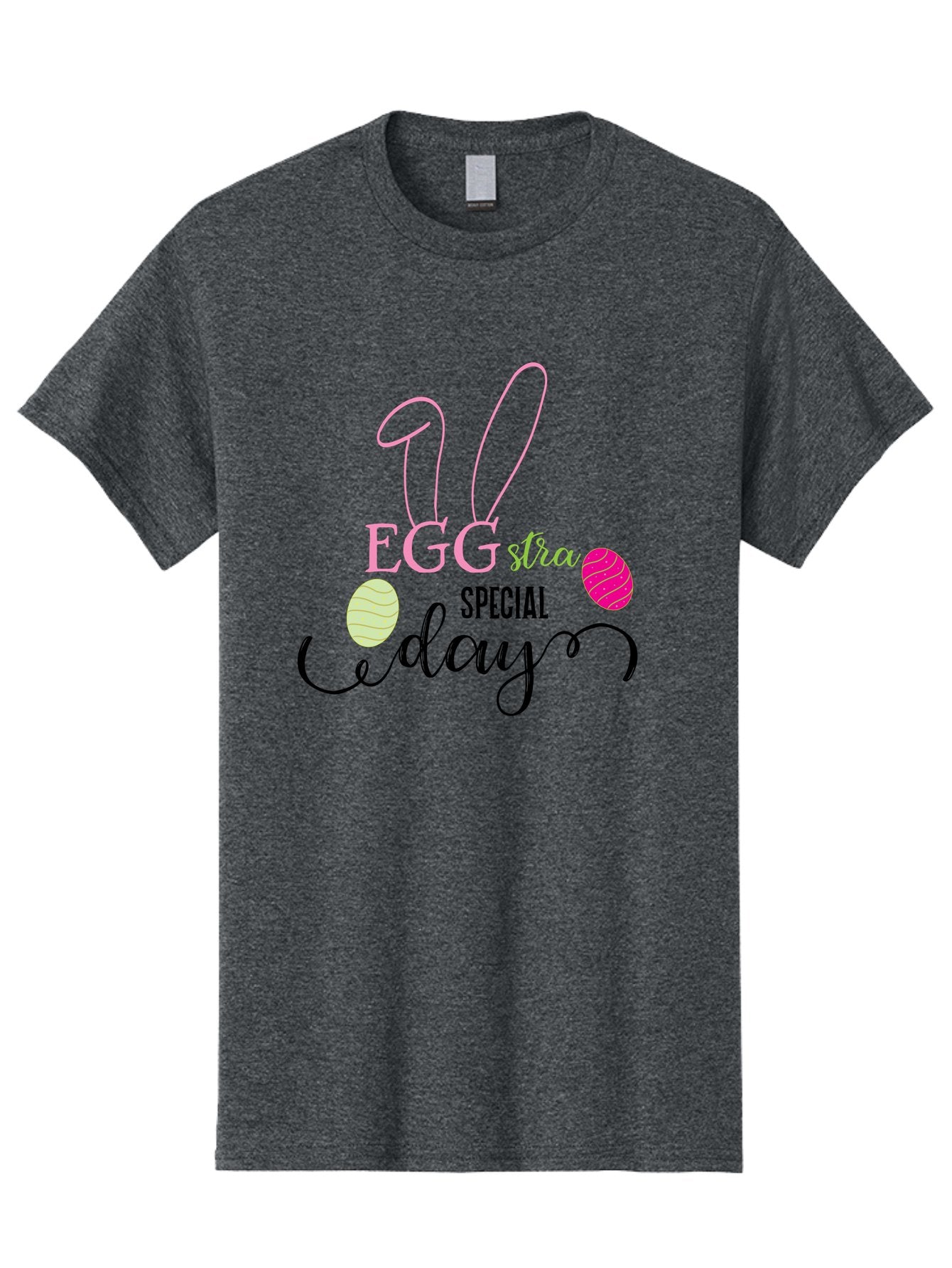 Eggstra-Special-Day Men'S Graphic Tee, 100% Cotton, Comfortable Casual Summer Wear, Machine Washable, Easter Eggs, Bunny Ears, Easter Celebration, Springtime Festivities, Holiday Graphics, Easter-Themed Decor, Festive Eggs, Easter Egg Hunt Aac684 11