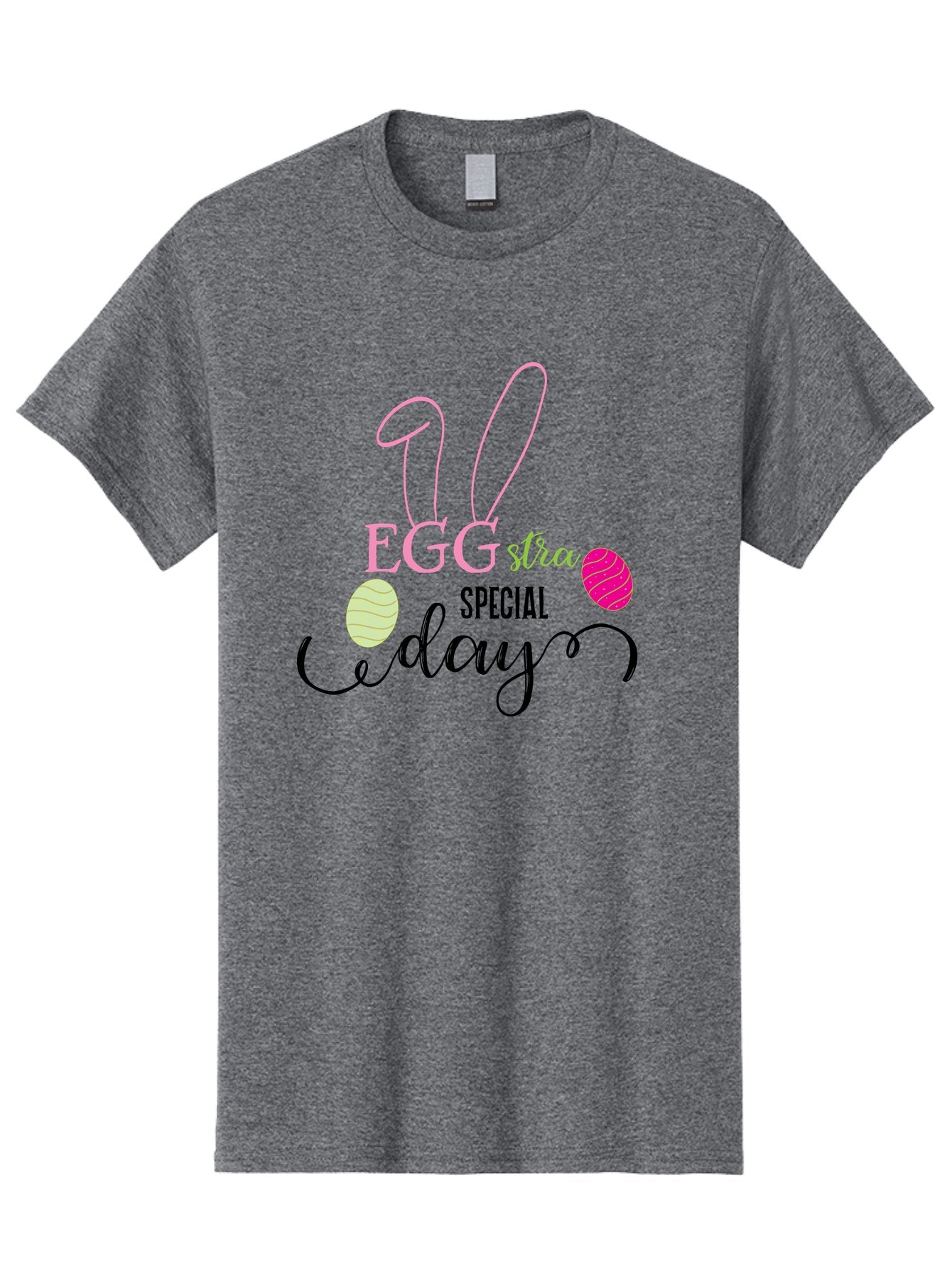 Eggstra-Special-Day Men'S Graphic Tee, 100% Cotton, Comfortable Casual Summer Wear, Machine Washable, Easter Eggs, Bunny Ears, Easter Celebration, Springtime Festivities, Holiday Graphics, Easter-Themed Decor, Festive Eggs, Easter Egg Hunt Aac684 9