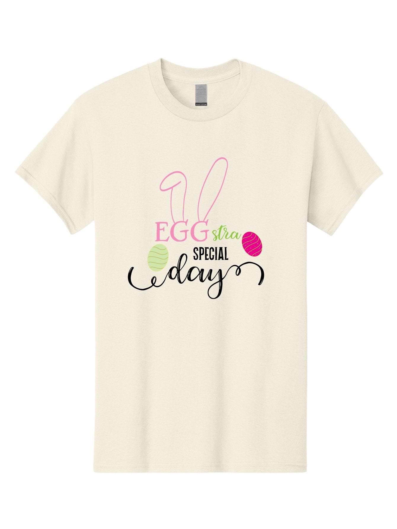 Eggstra-Special-Day Men'S Graphic Tee, 100% Cotton, Comfortable Casual Summer Wear, Machine Washable, Easter Eggs, Bunny Ears, Easter Celebration, Springtime Festivities, Holiday Graphics, Easter-Themed Decor, Festive Eggs, Easter Egg Hunt Aac684