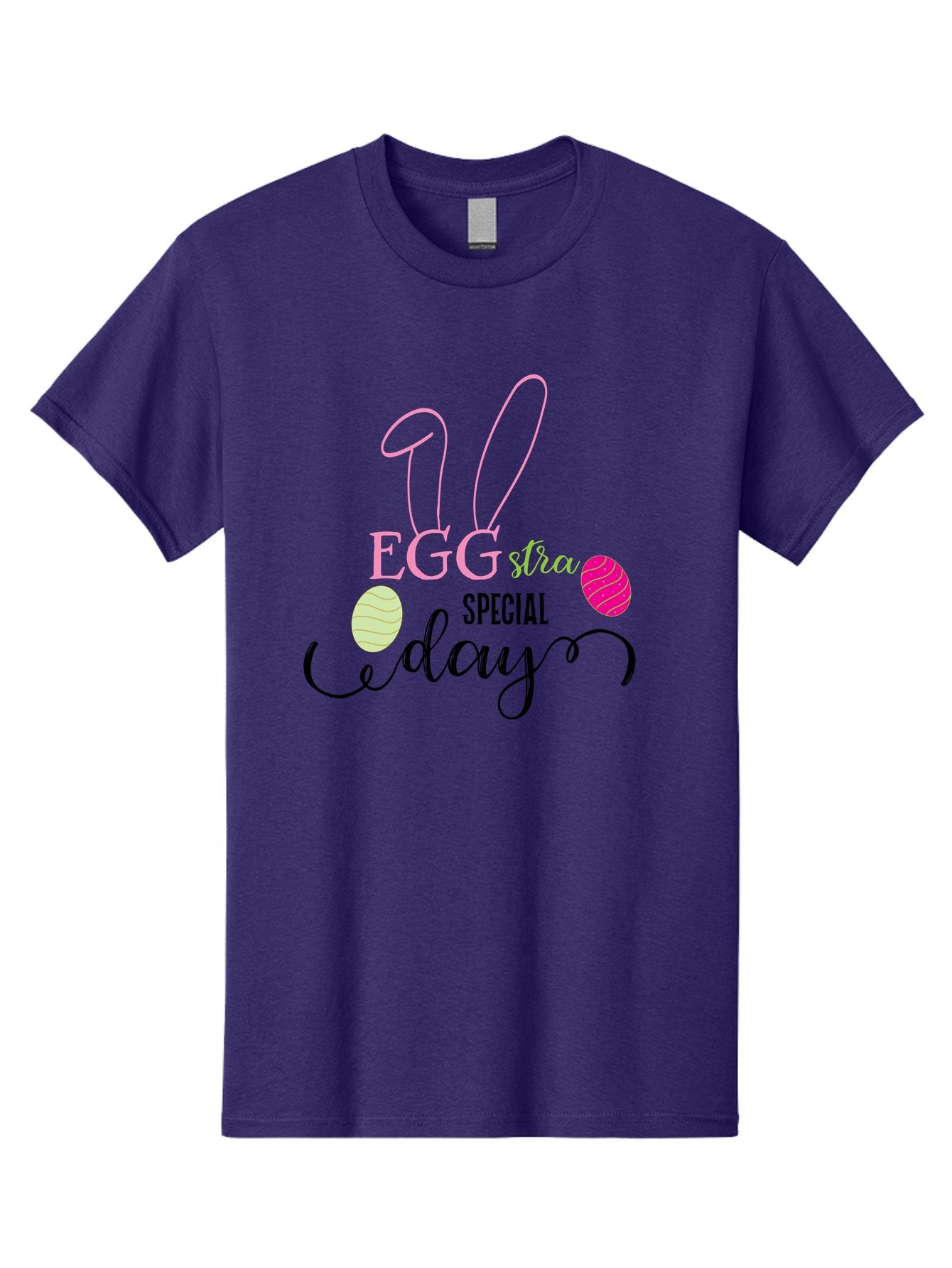Eggstra-Special-Day Men'S Graphic Tee, 100% Cotton, Comfortable Casual Summer Wear, Machine Washable, Easter Eggs, Bunny Ears, Easter Celebration, Springtime Festivities, Holiday Graphics, Easter-Themed Decor, Festive Eggs, Easter Egg Hunt Aac684 3