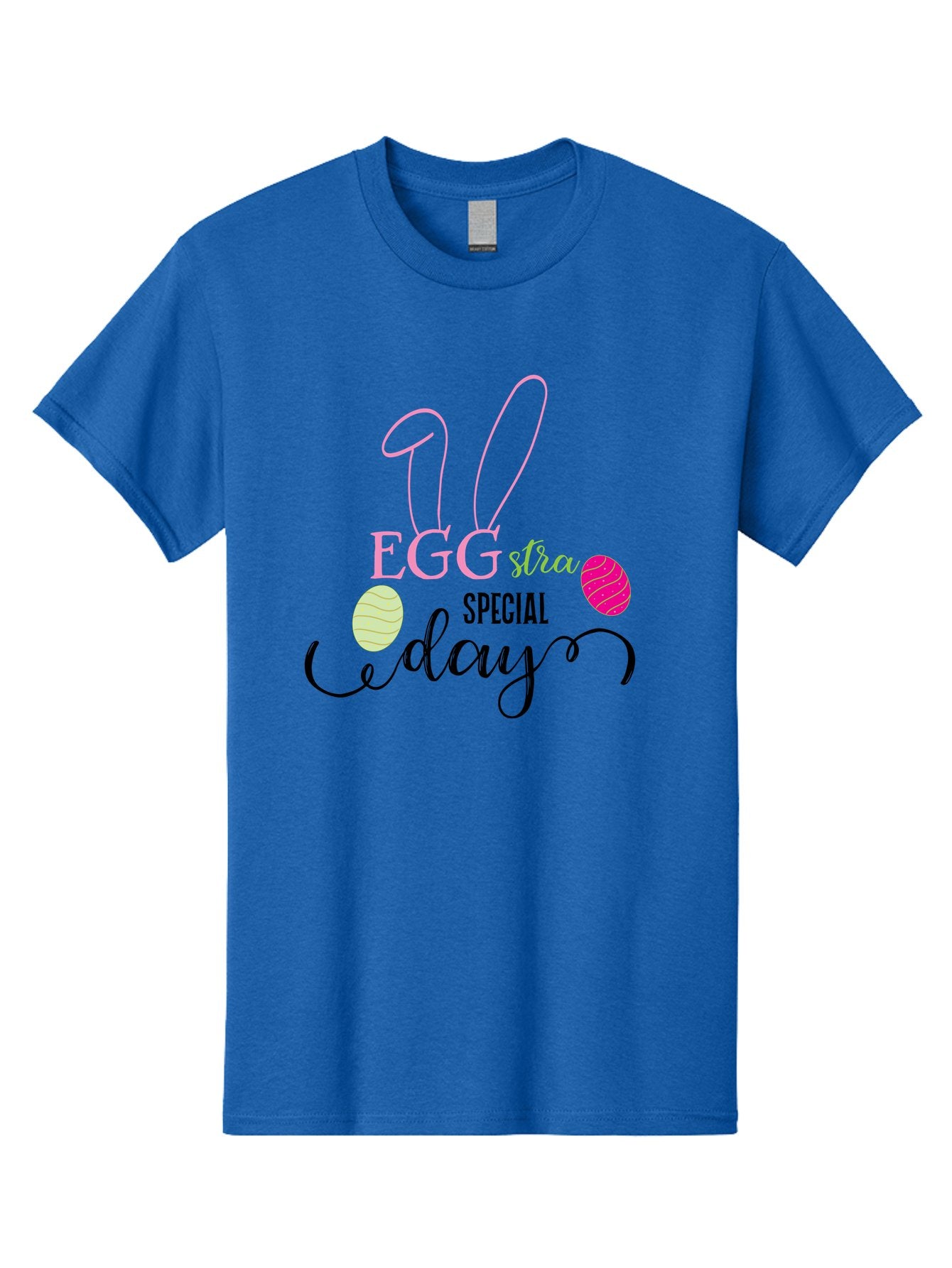 Eggstra-Special-Day Men'S Graphic Tee, 100% Cotton, Comfortable Casual Summer Wear, Machine Washable, Easter Eggs, Bunny Ears, Easter Celebration, Springtime Festivities, Holiday Graphics, Easter-Themed Decor, Festive Eggs, Easter Egg Hunt Aac684 14