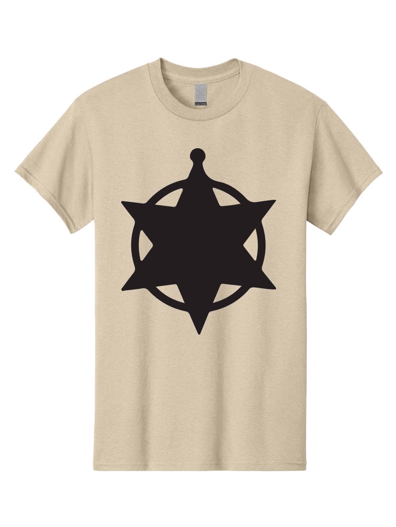 Eight-Pointed-Star-Symbol Men'S Graphic Tee, 100% Cotton, Comfortable Casual Summer Wear, Machine Washable, Chaos Symbol, Chaos Star, Eight Pointed Star, Occult Symbol, Pagan Symbol, Mystical Emblem, Abstract Art, Symbolic Representation Aac685 14